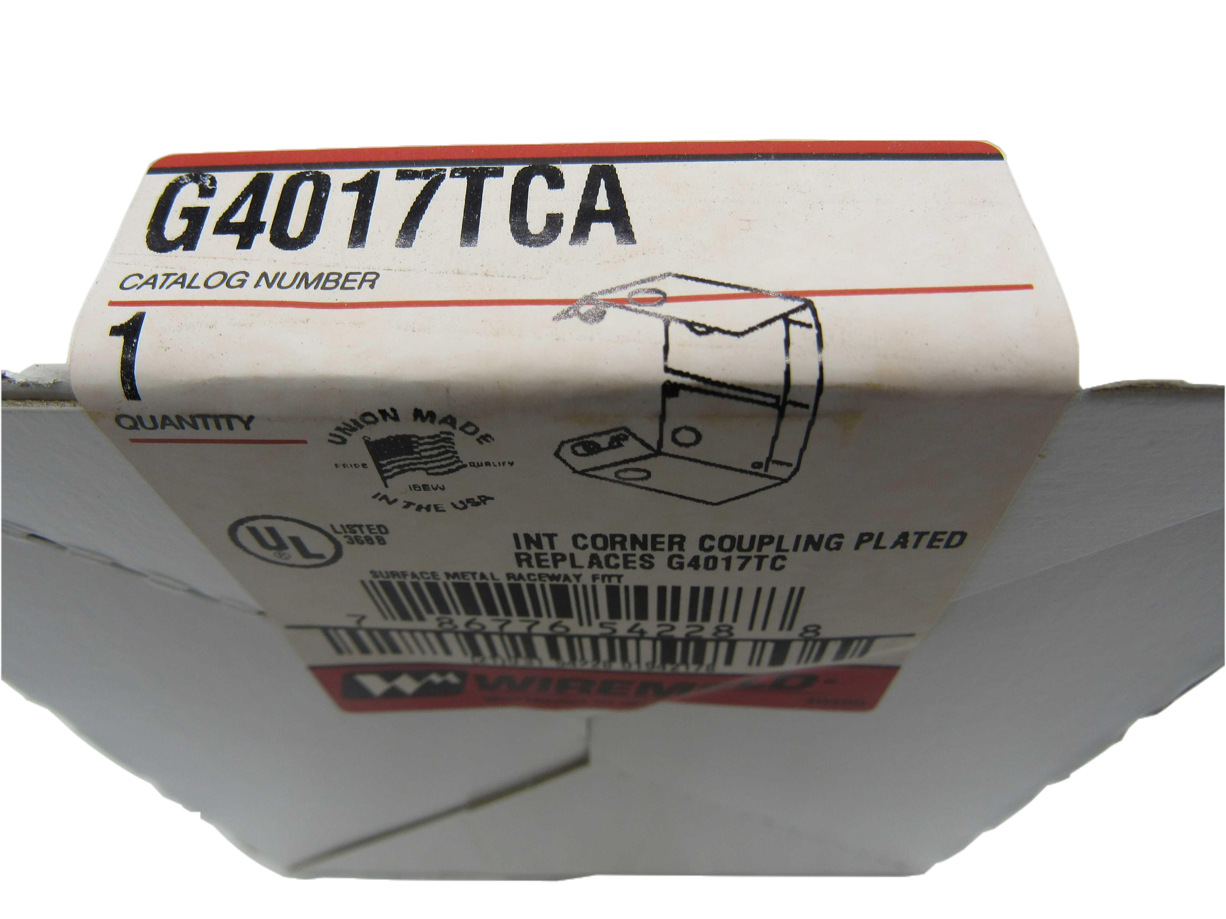 G4017TCA Wiremold Raceway and Raceway Boxes