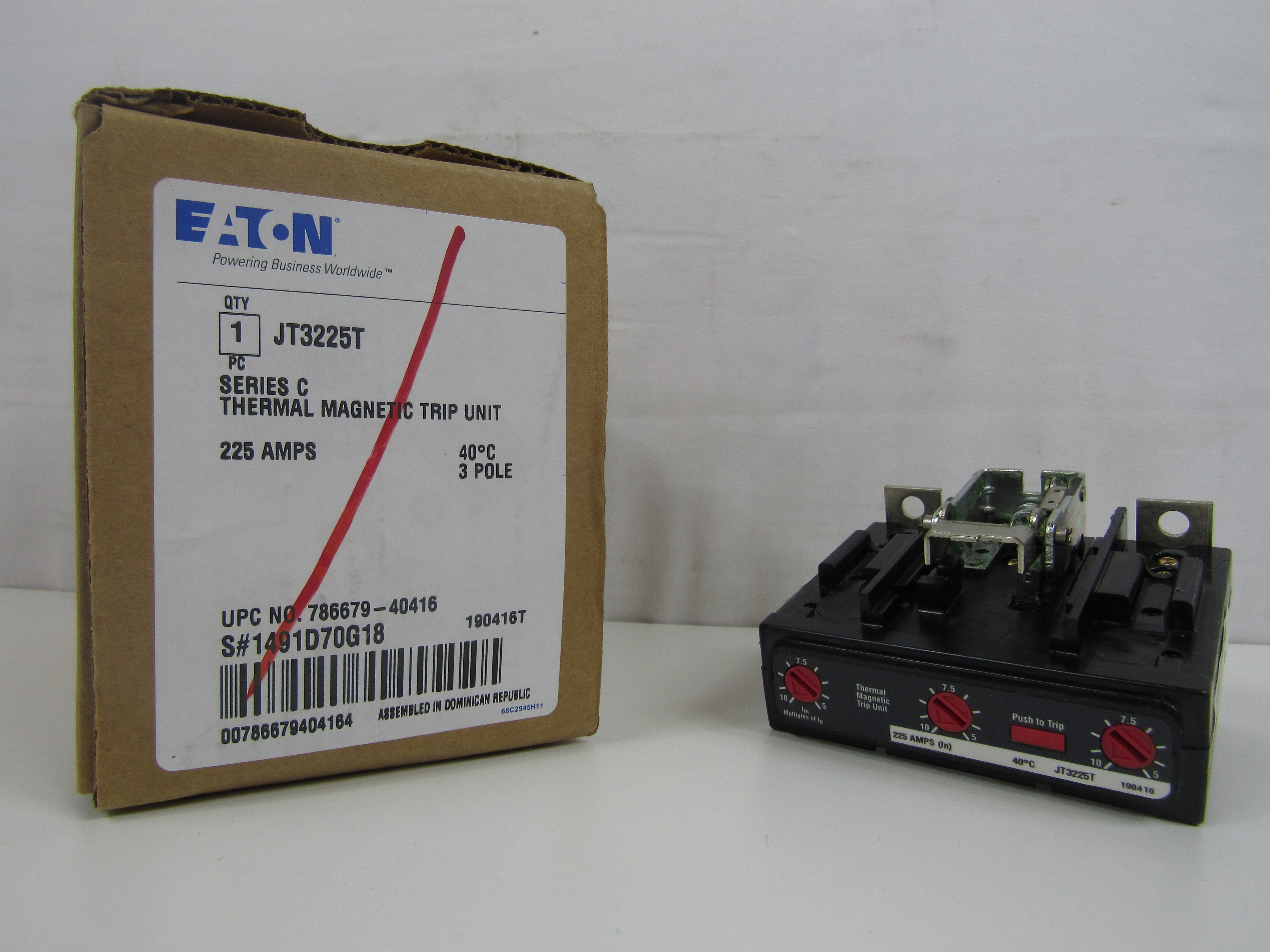 JT3225T Eaton Trip Units