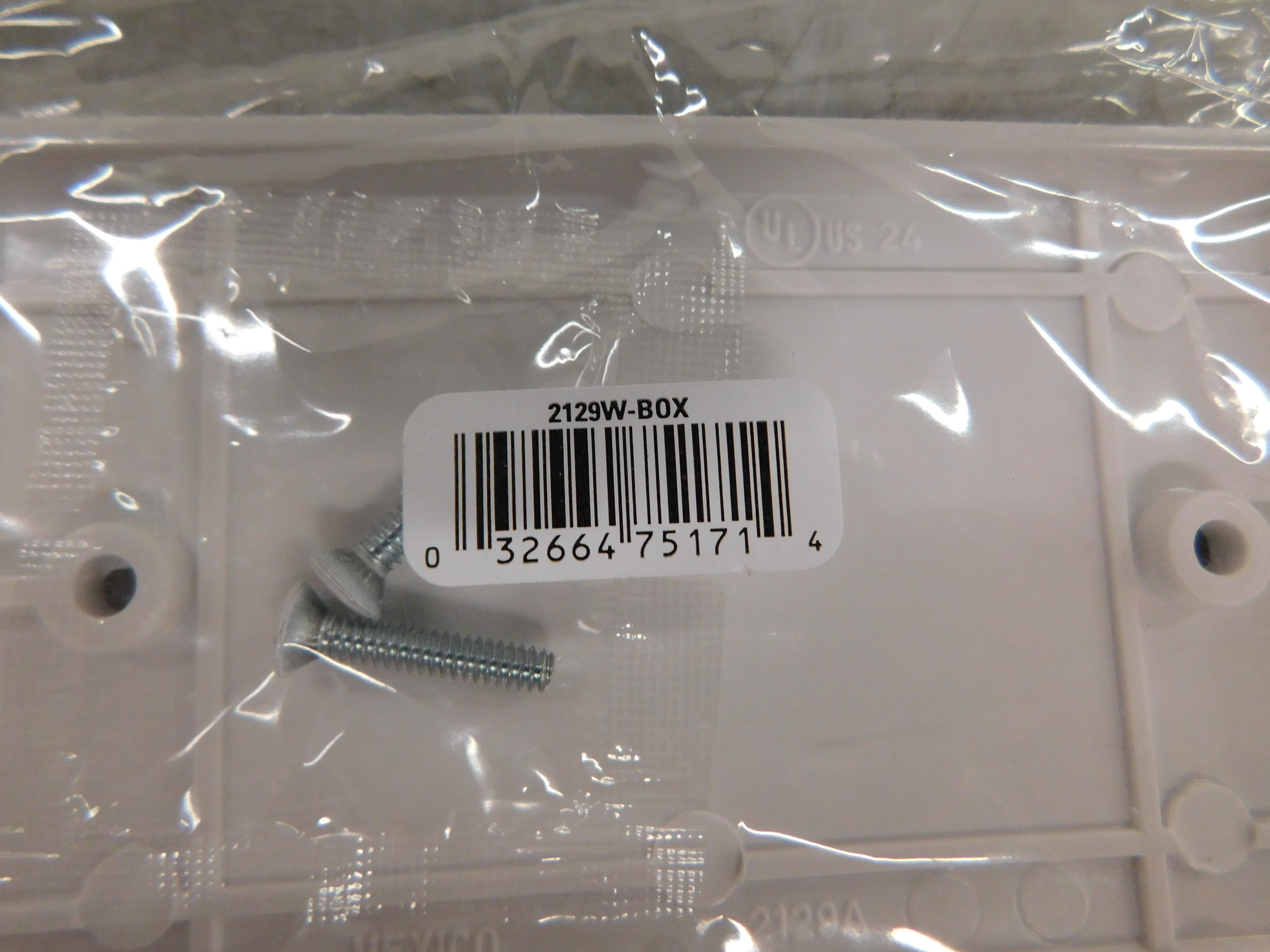 2129W-BOX Eaton Wallplates and Switch Accessories