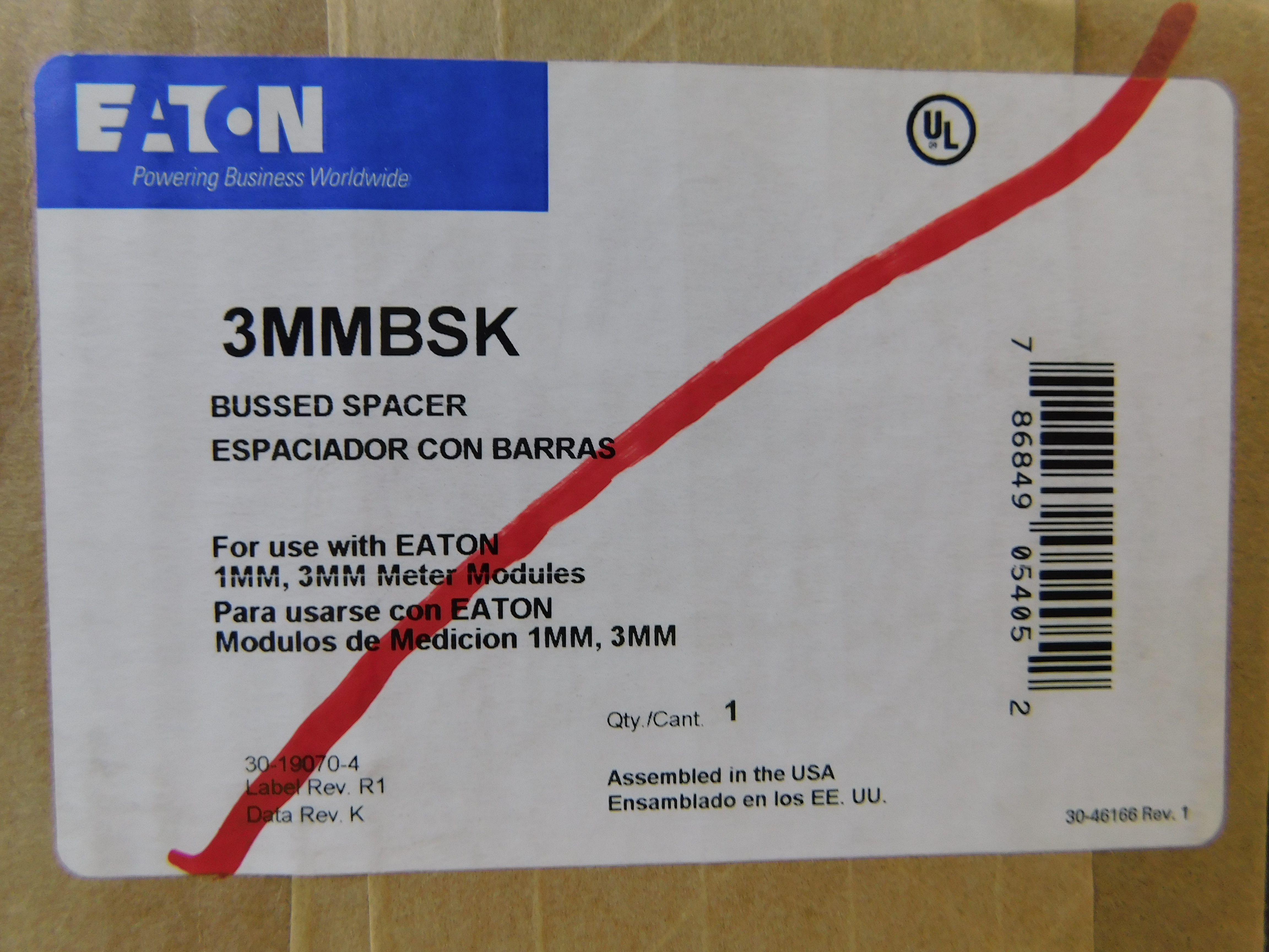 3MMBSK Eaton Bus Plugs and Busway