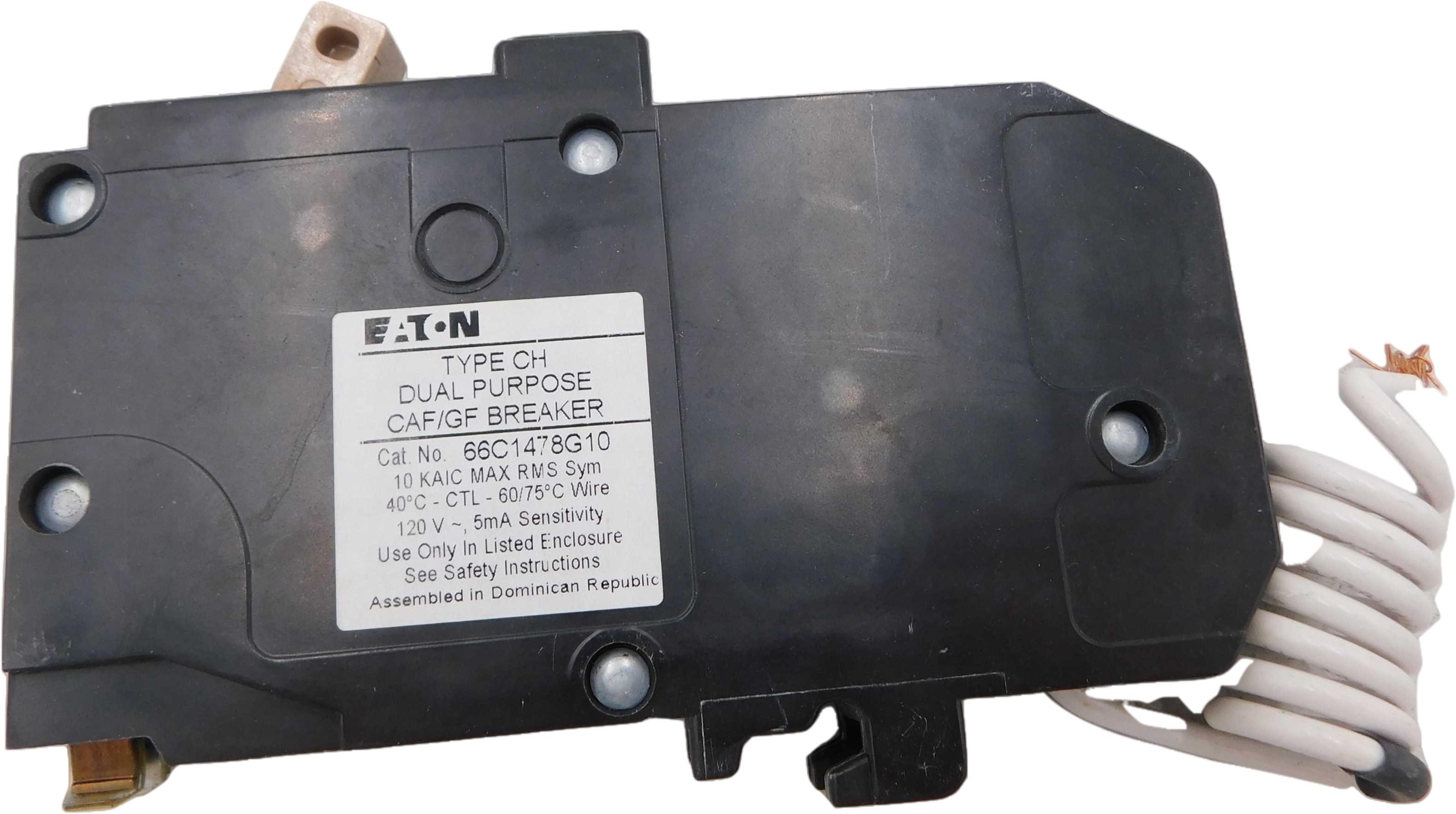 66C1478G10 Eaton Miniature Circuit Breakers (MCBs)