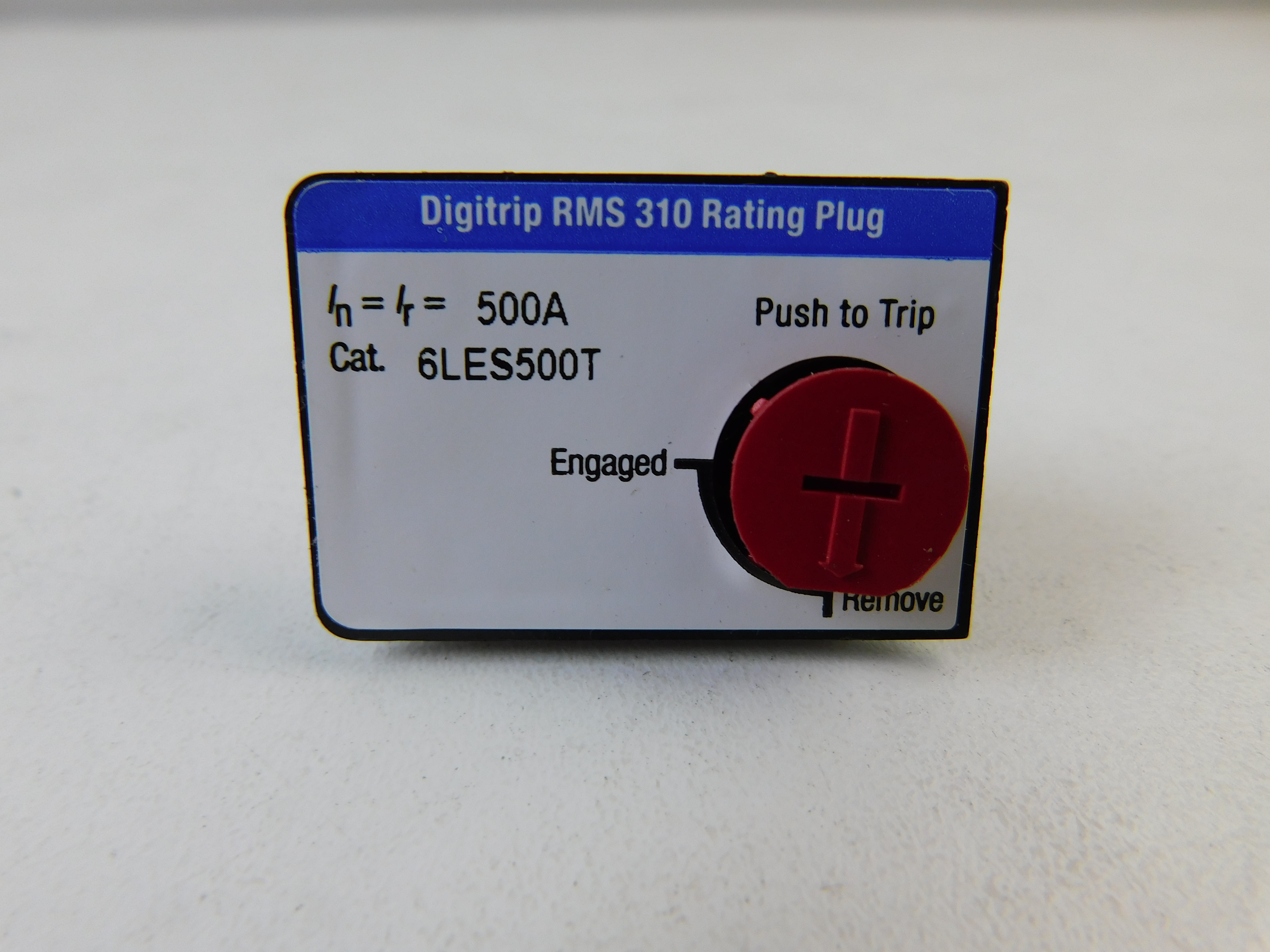 6LES500T Eaton Rating Plug