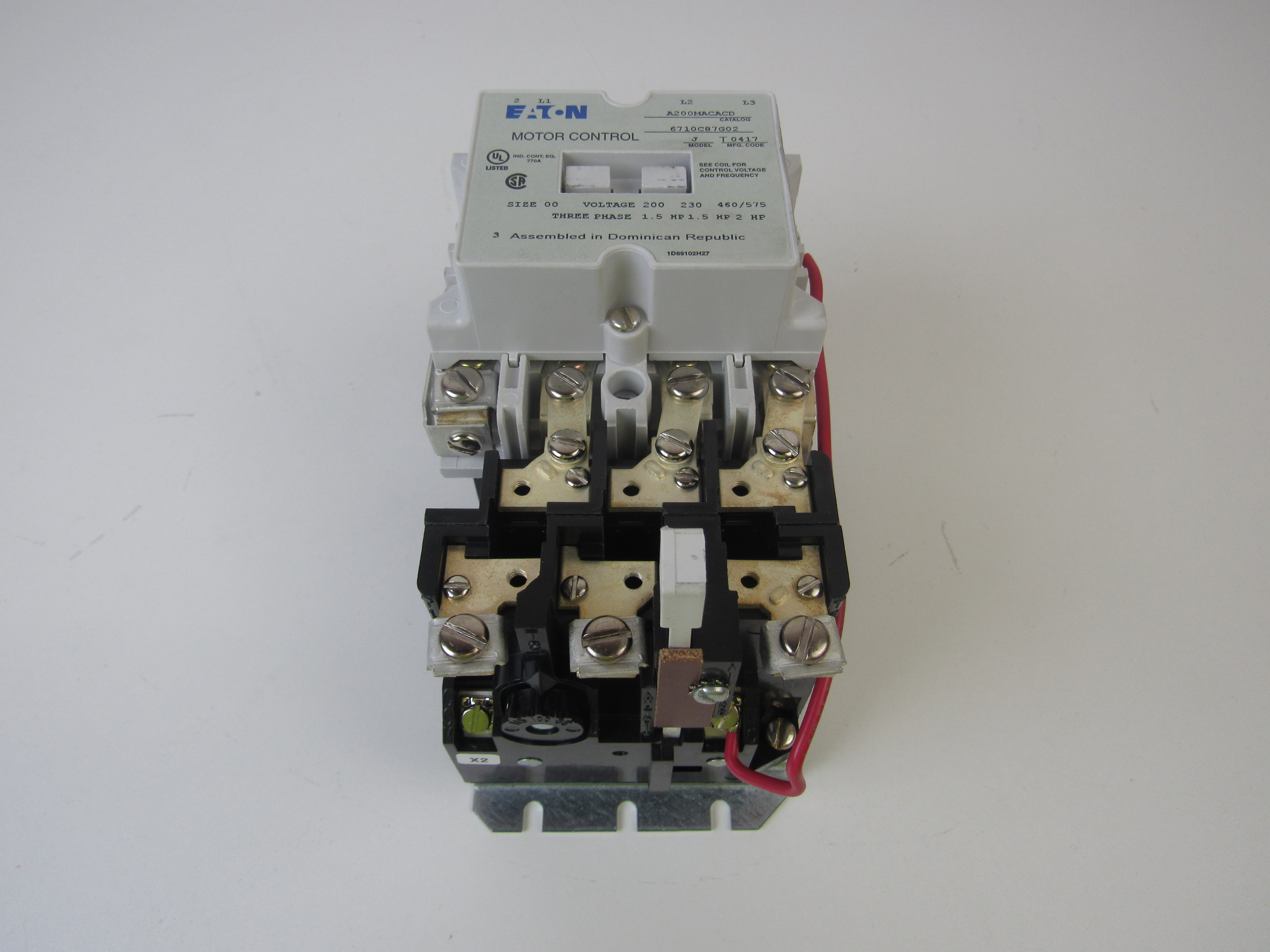 A200MACACD Westinghouse Non-Combination Starter