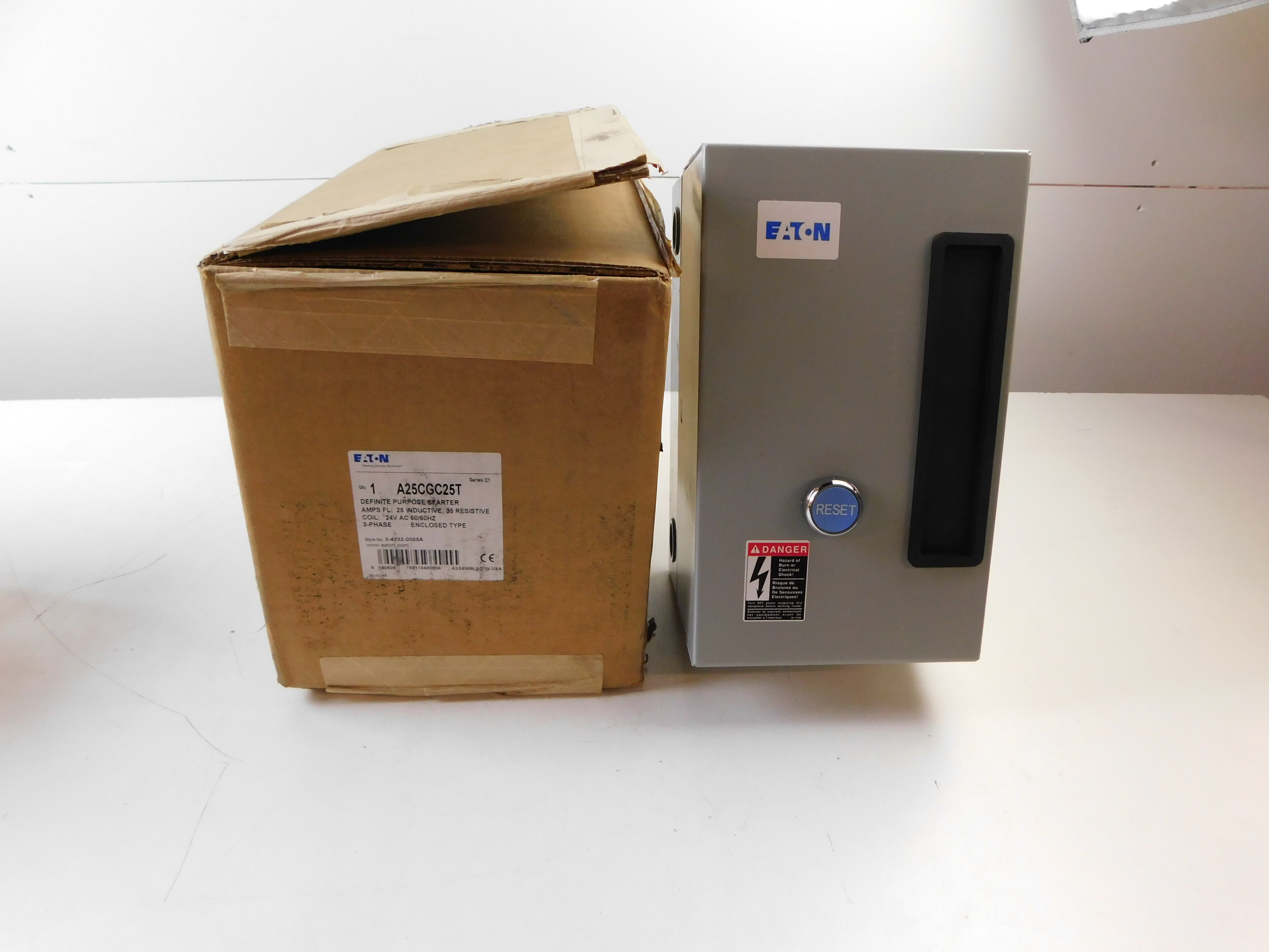 A25CGC25T Eaton Non-Reversing Starters