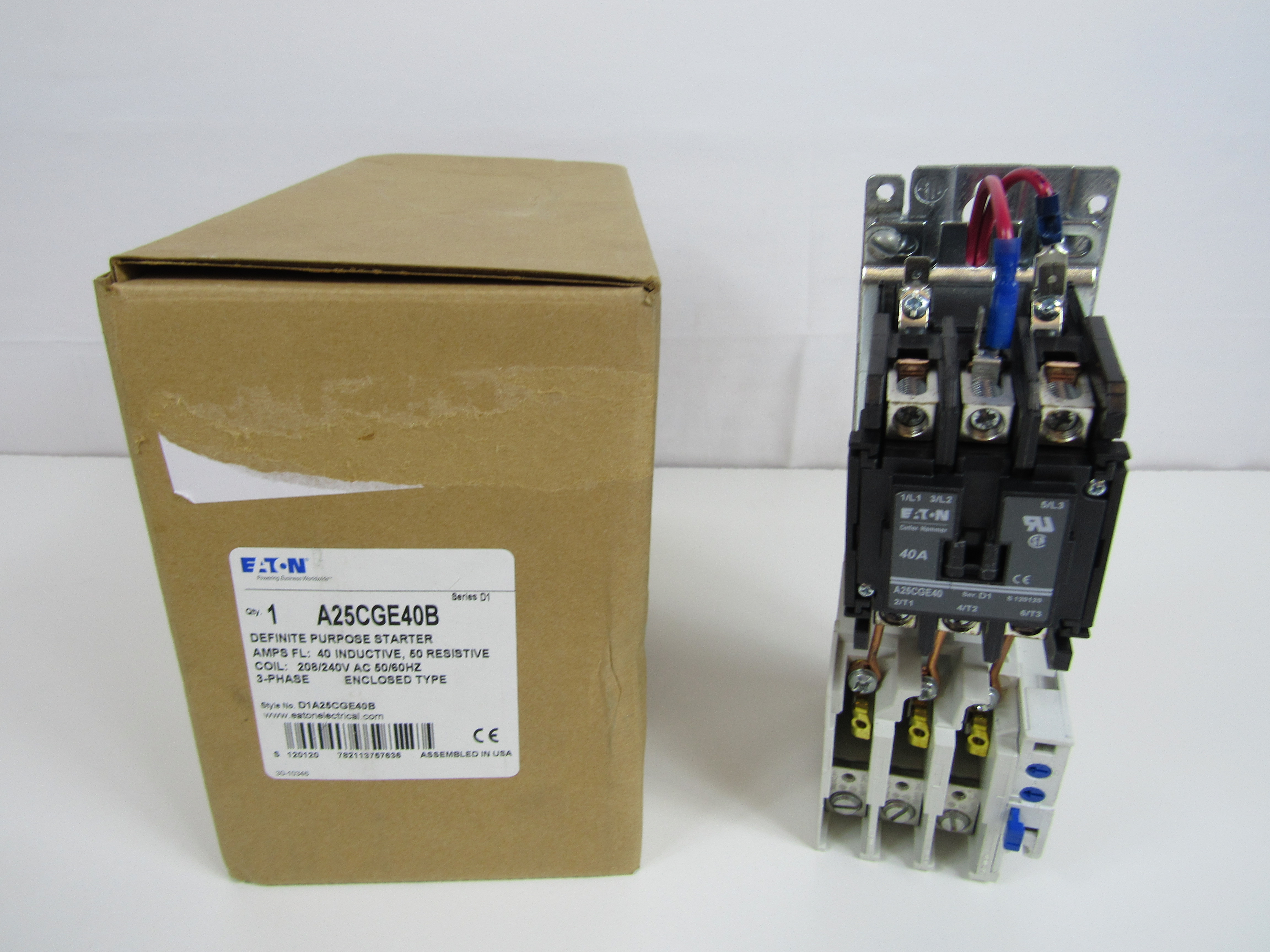 A25CGE40B Eaton Non-Reversing Starters