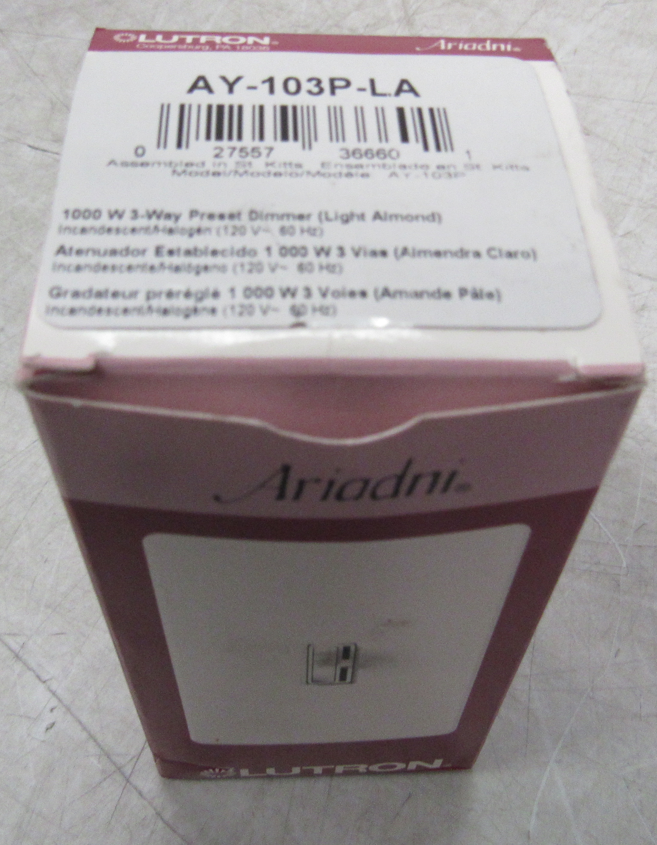 AY-103P-LA Lutron Other Sensors and Switches