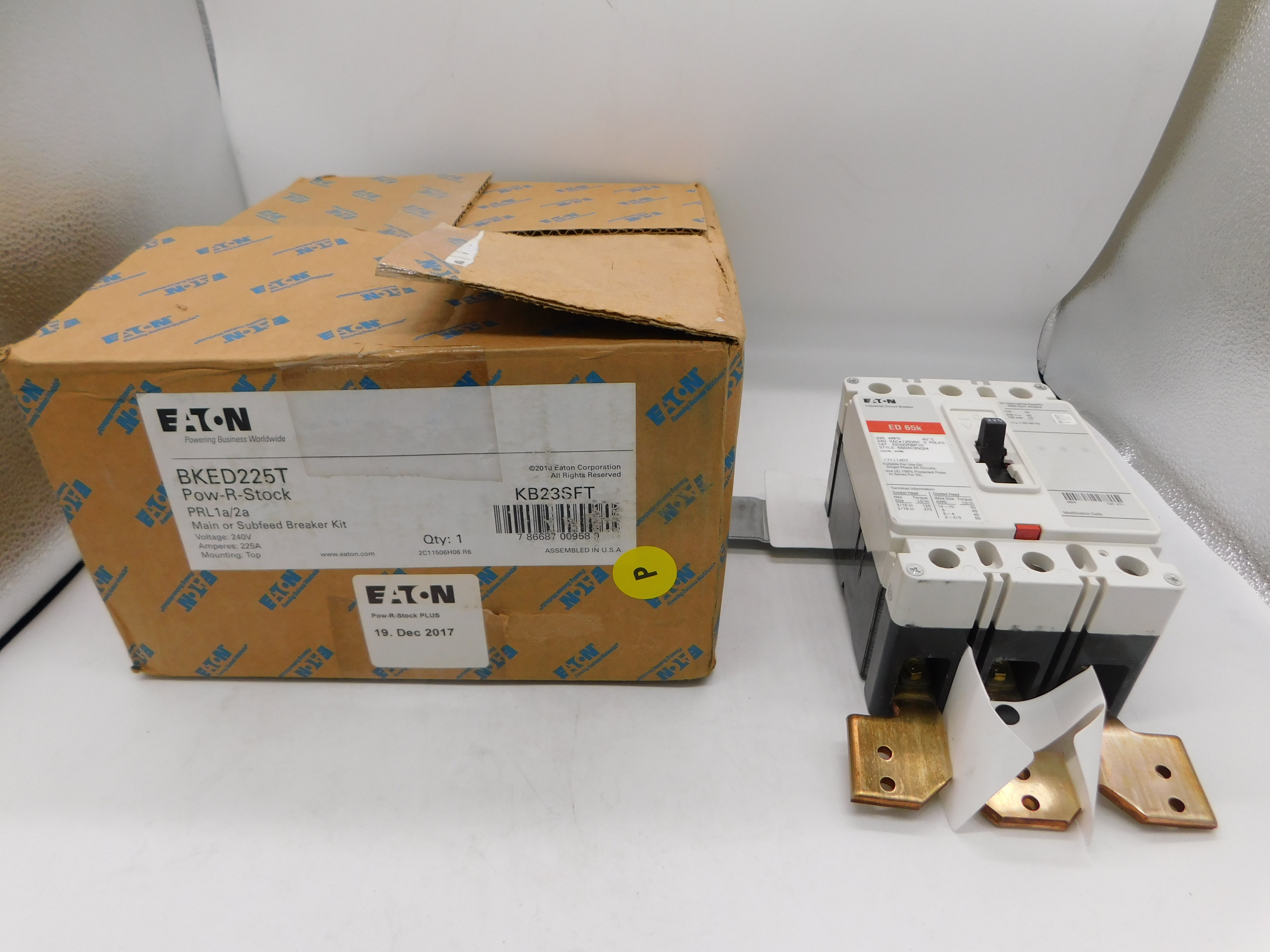 BKED225T Eaton Loadcenters and Panelboards