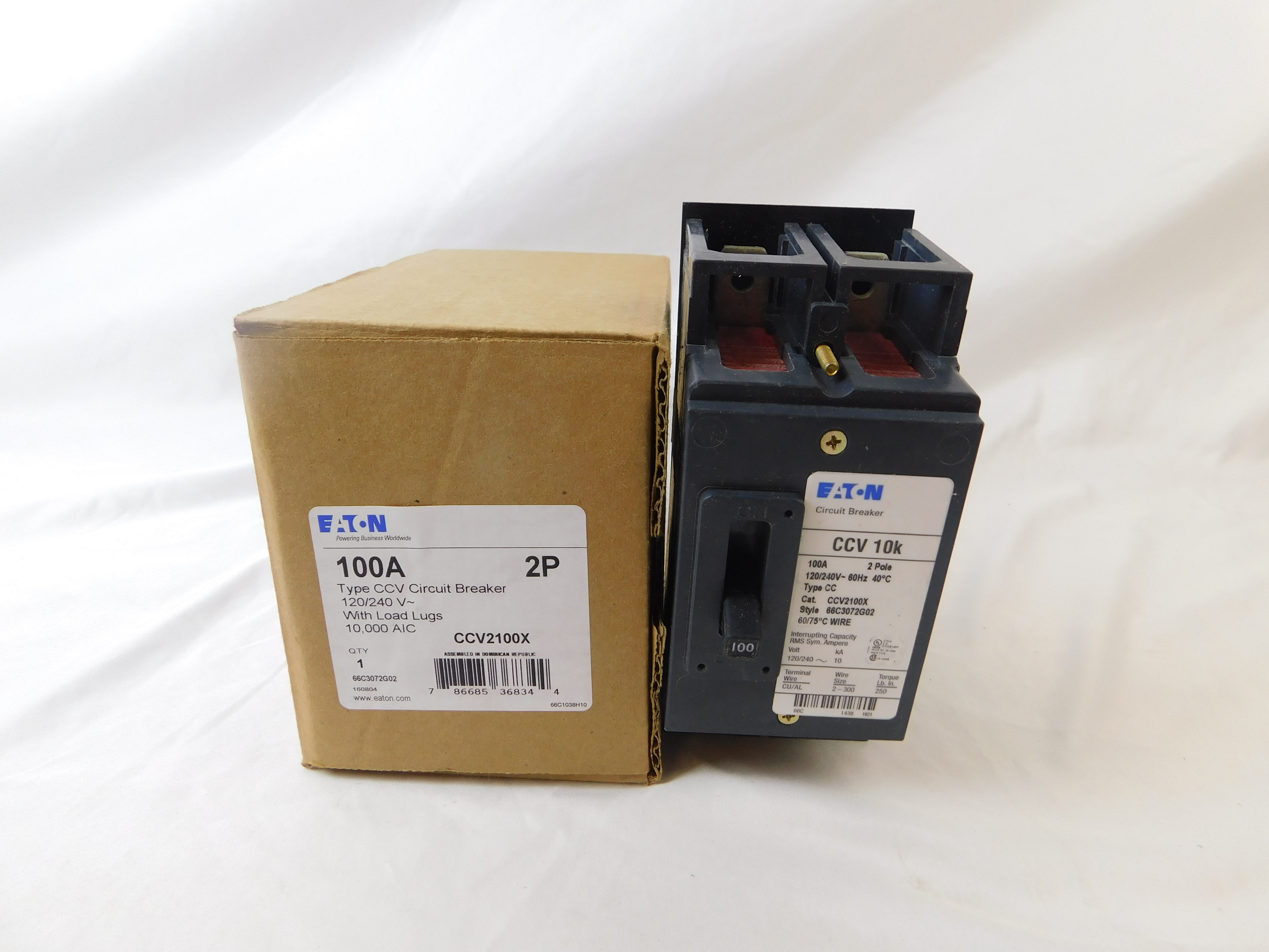 CCV2100X Eaton Main Breakers