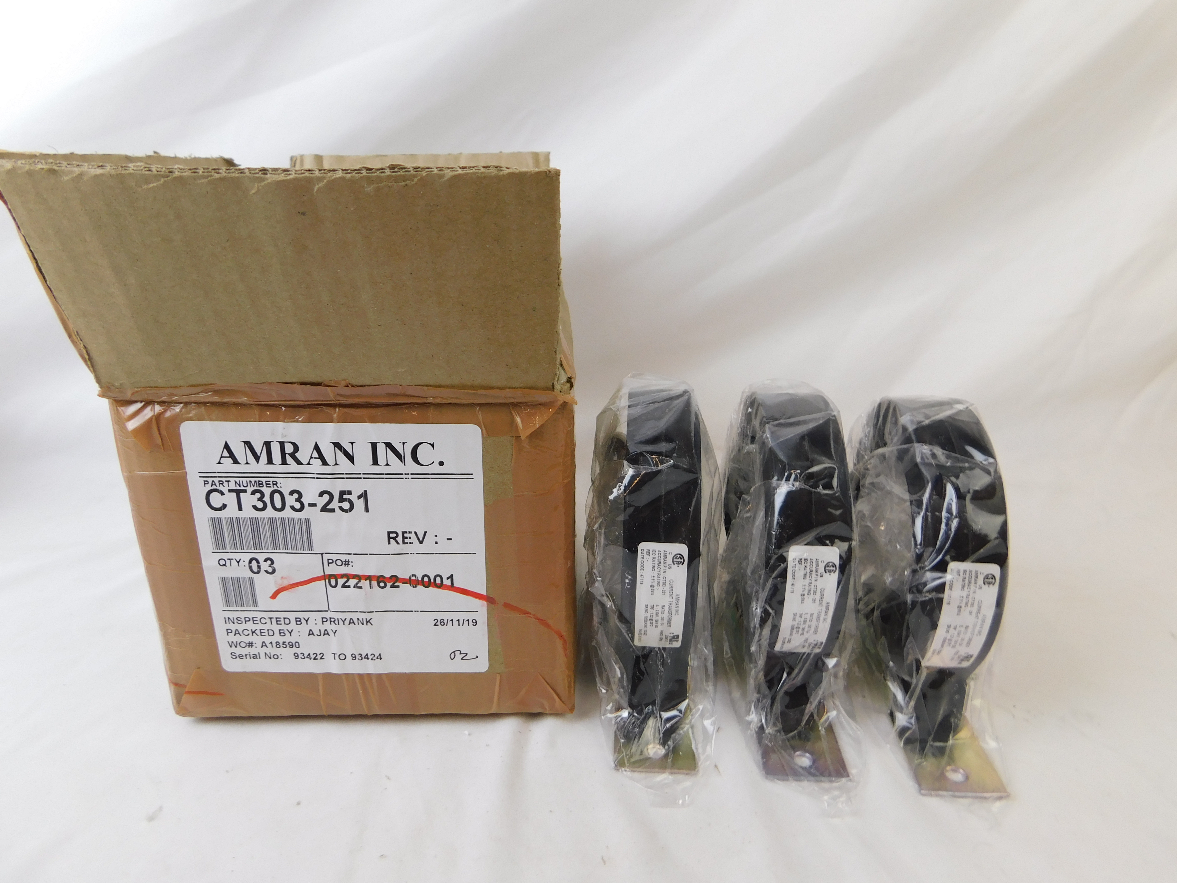 CT303-251 Amran Current Transformers