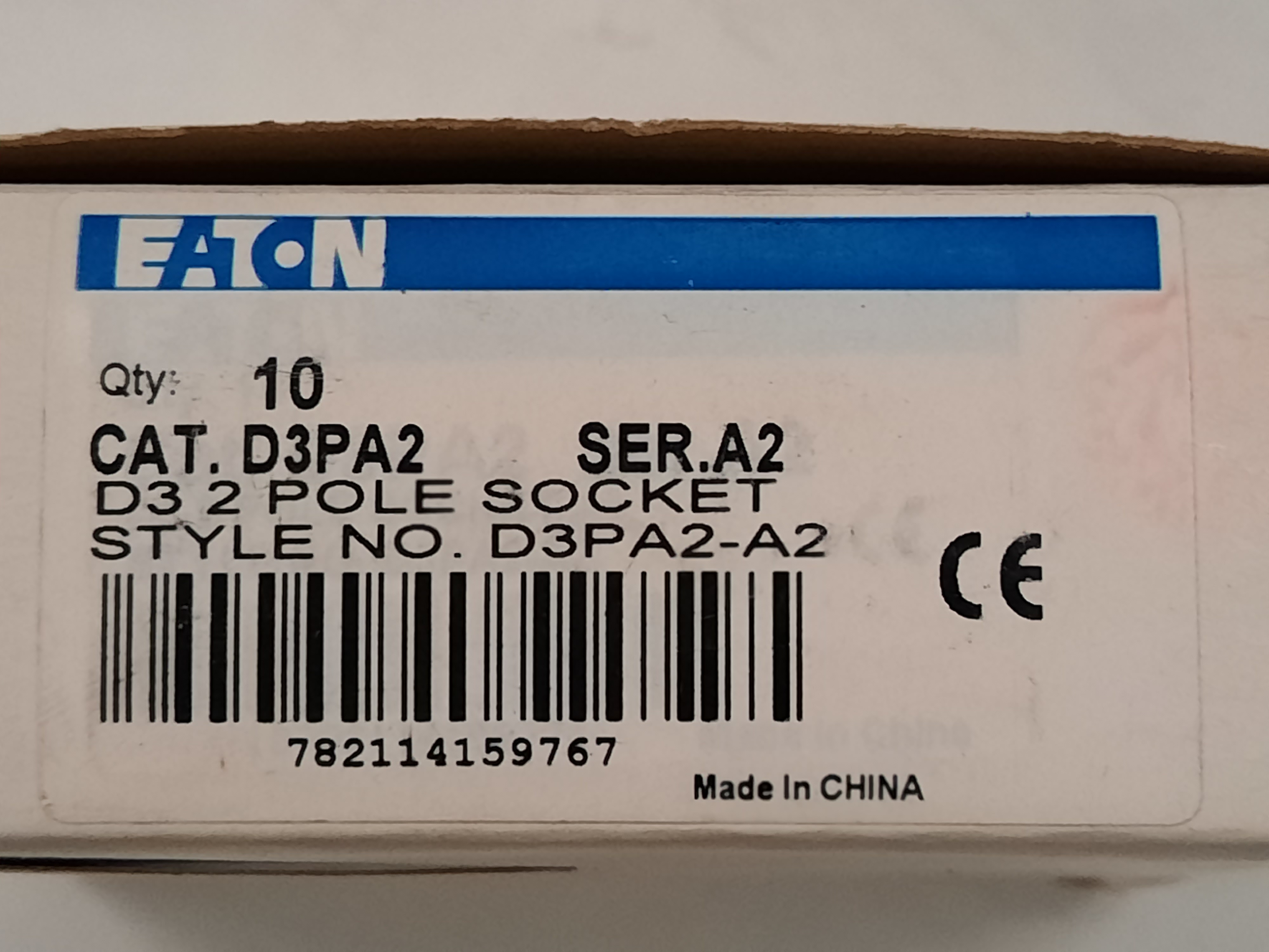 D3PA2 Eaton Relay Accessories
