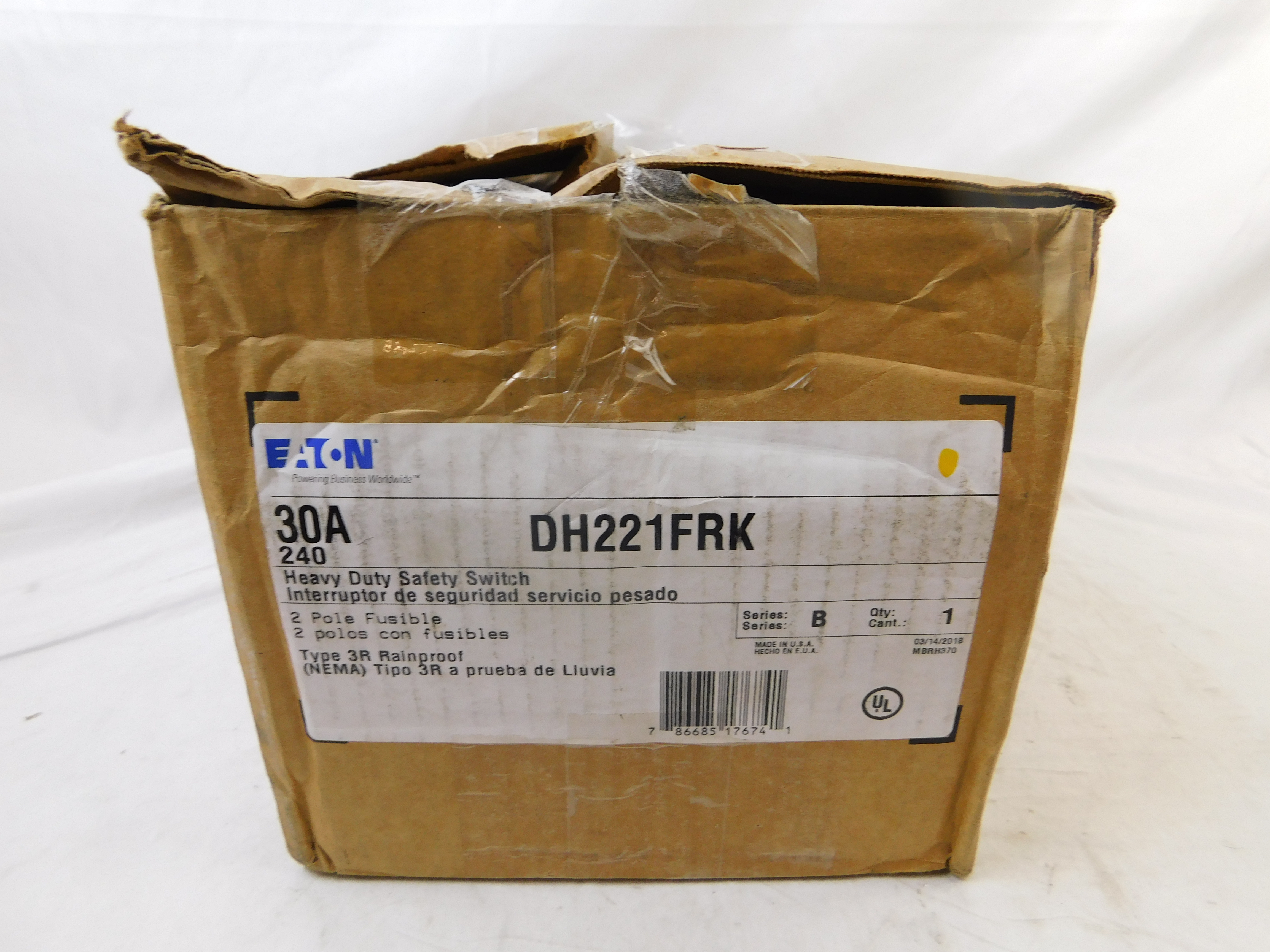 DH221FRK Eaton Heavy Duty Safety Switches