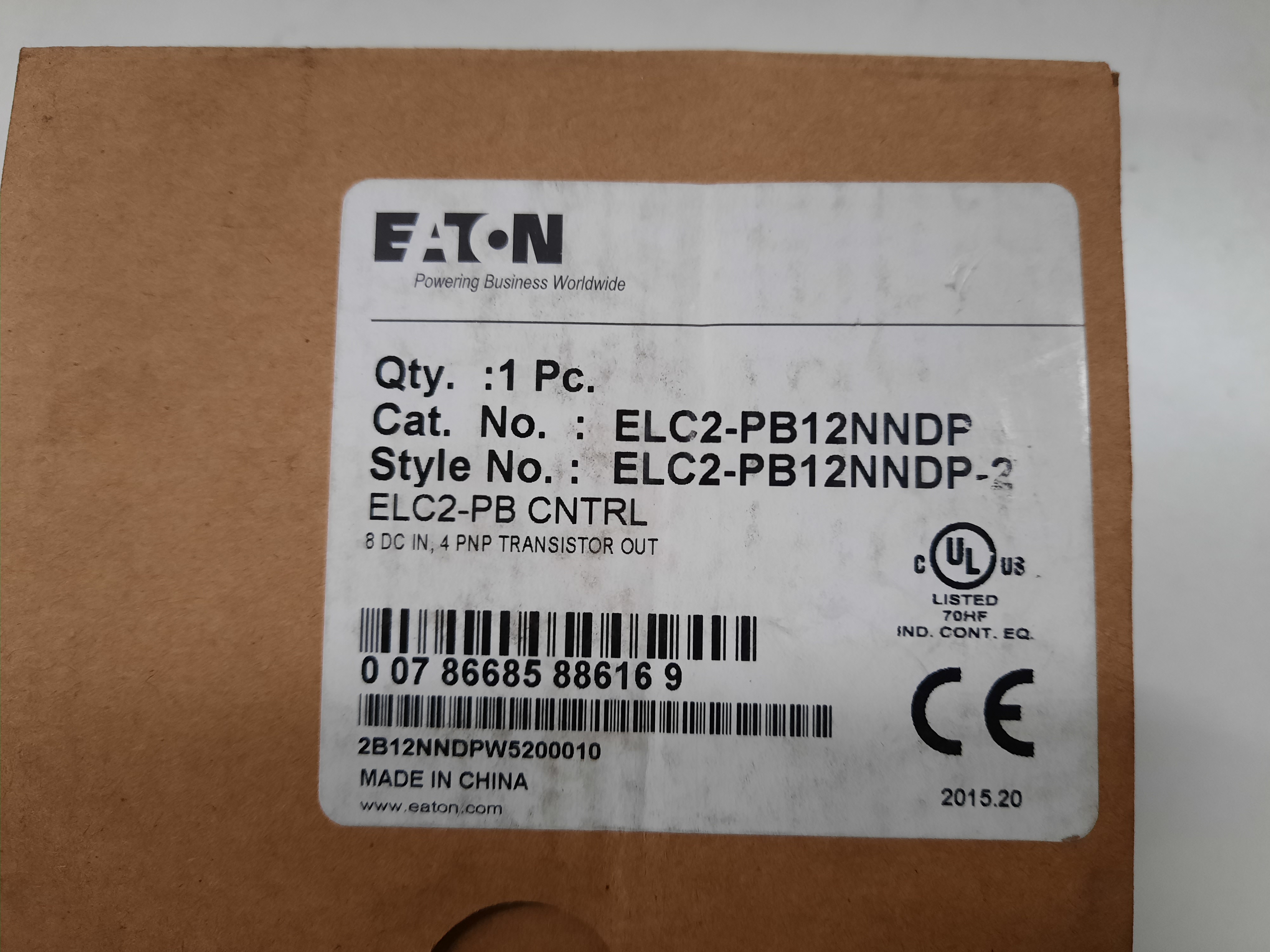 ELC2-PB12NNDP Eaton Programmable Logic Controllers (PLCs)