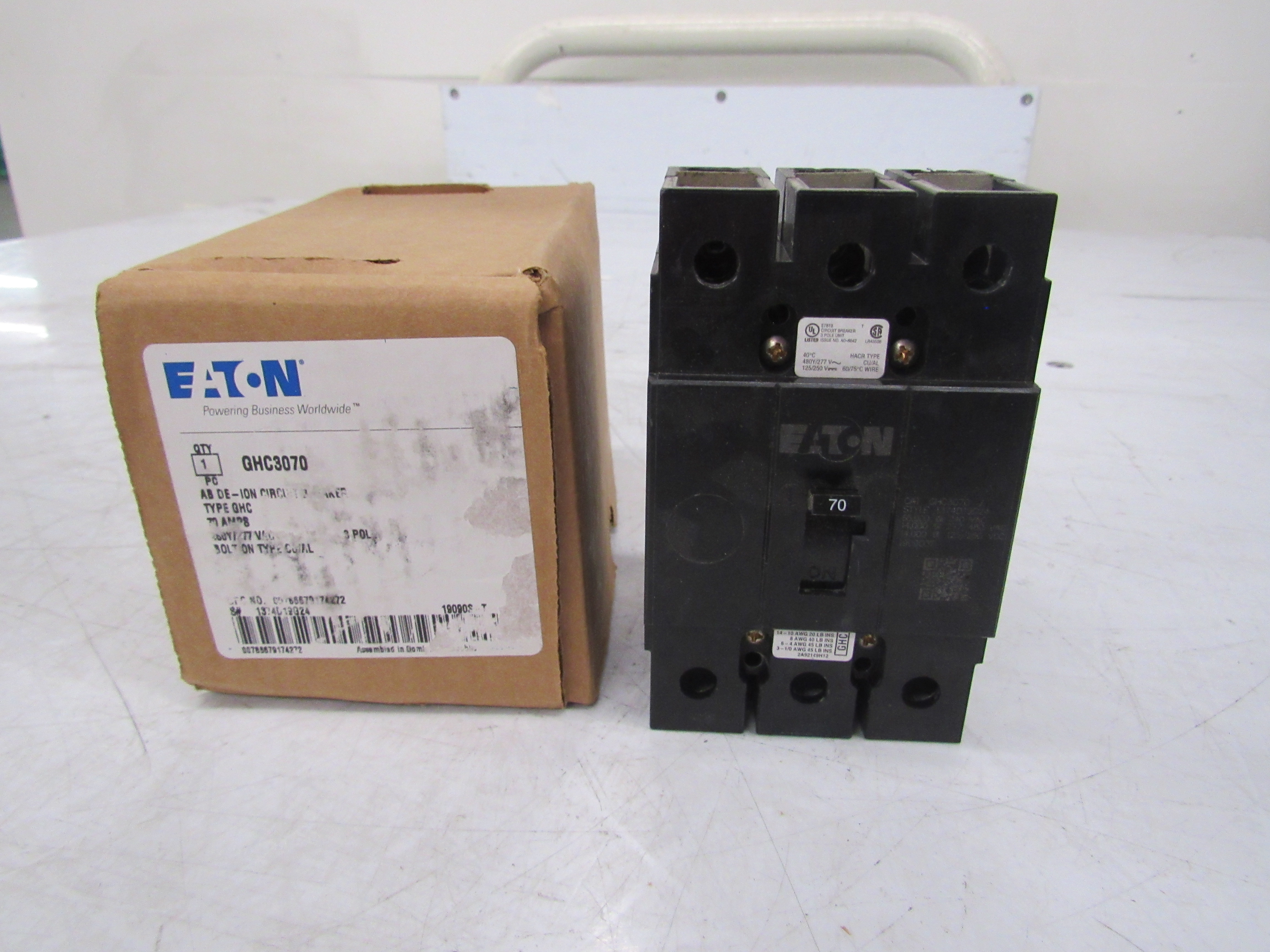 GHC3070 Eaton Molded Case Breakers (MCCBs)