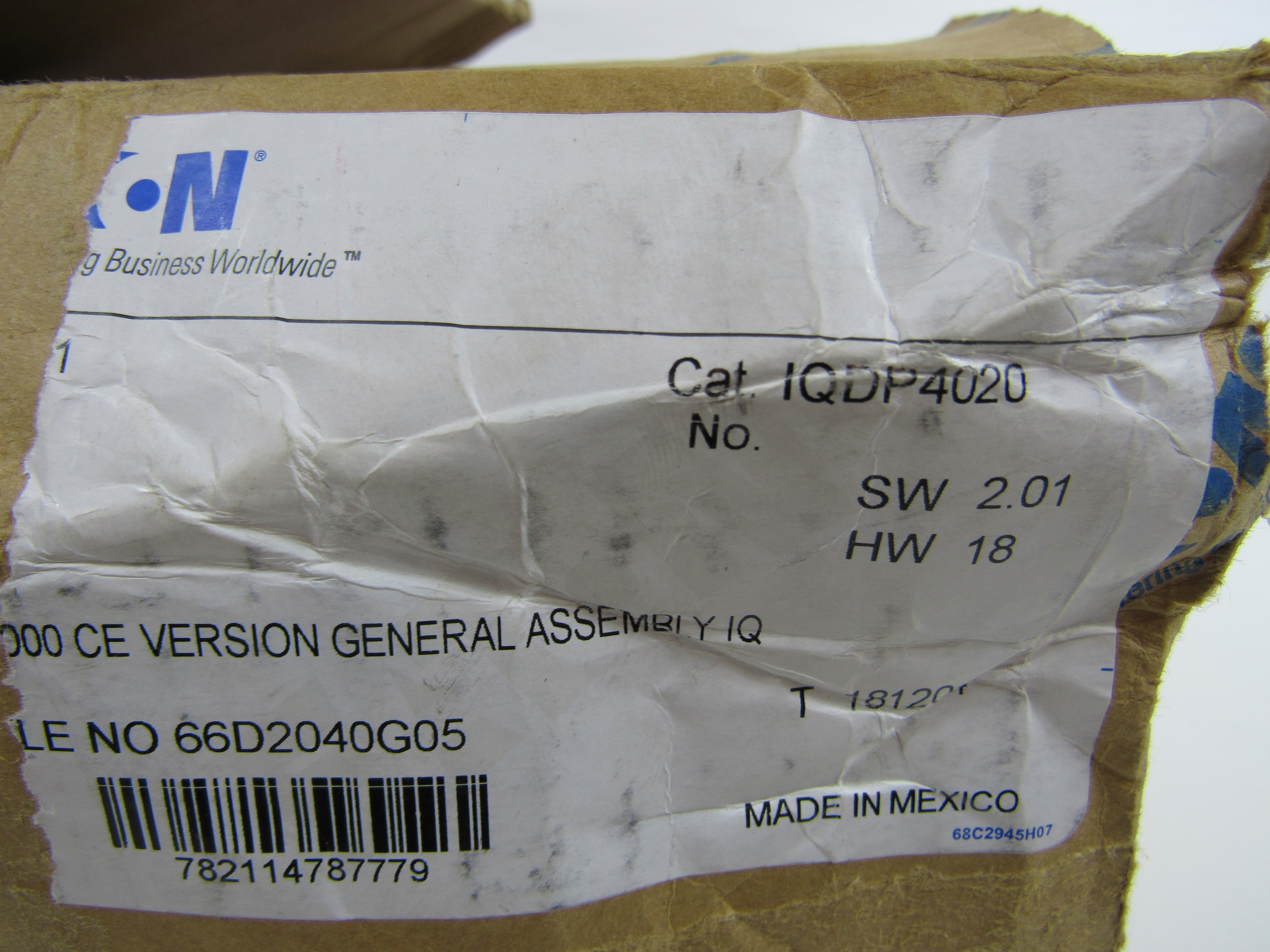 IQDP4020 Eaton Power Supply Meter