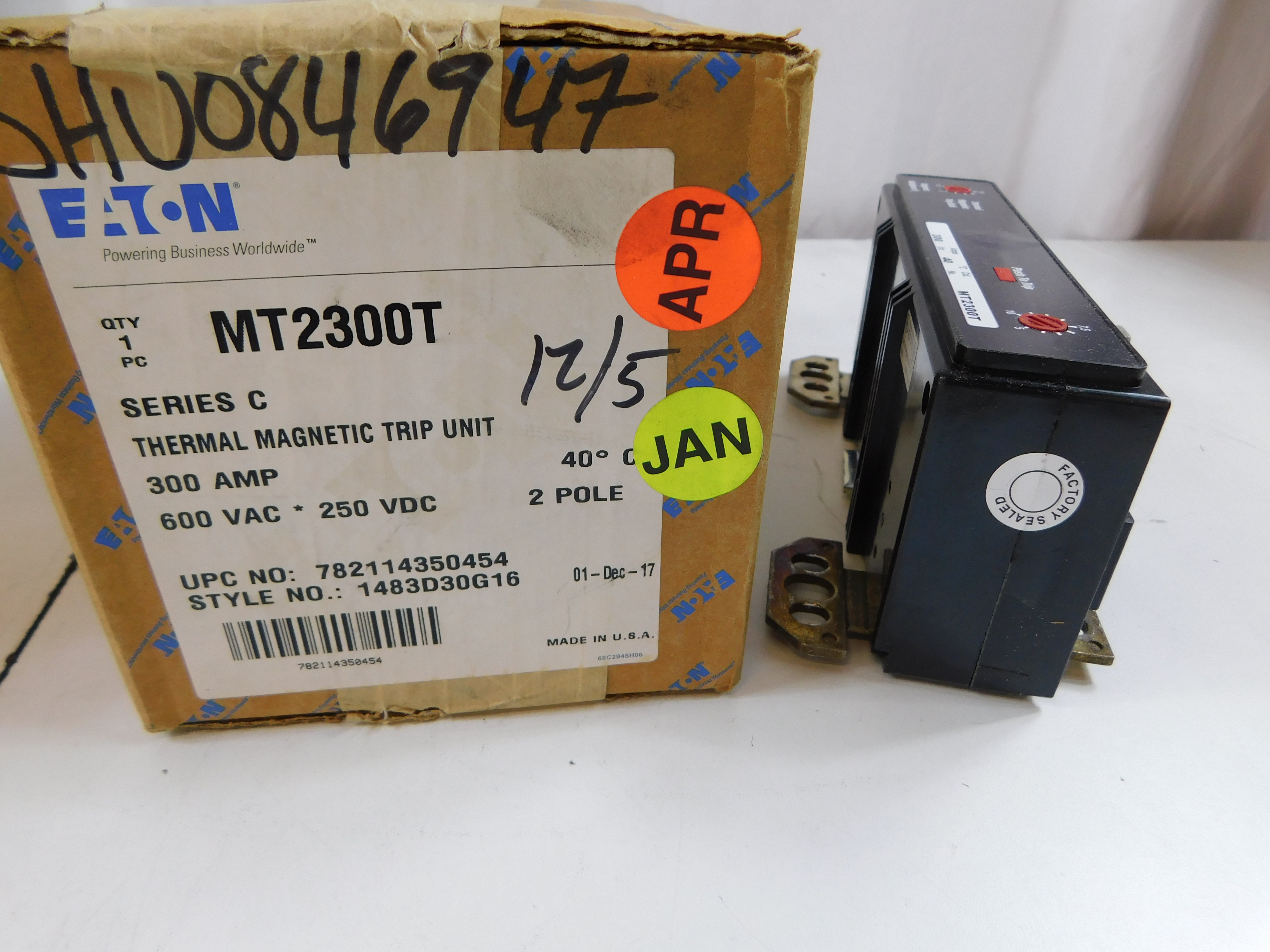 MT2300T Eaton Trip Units