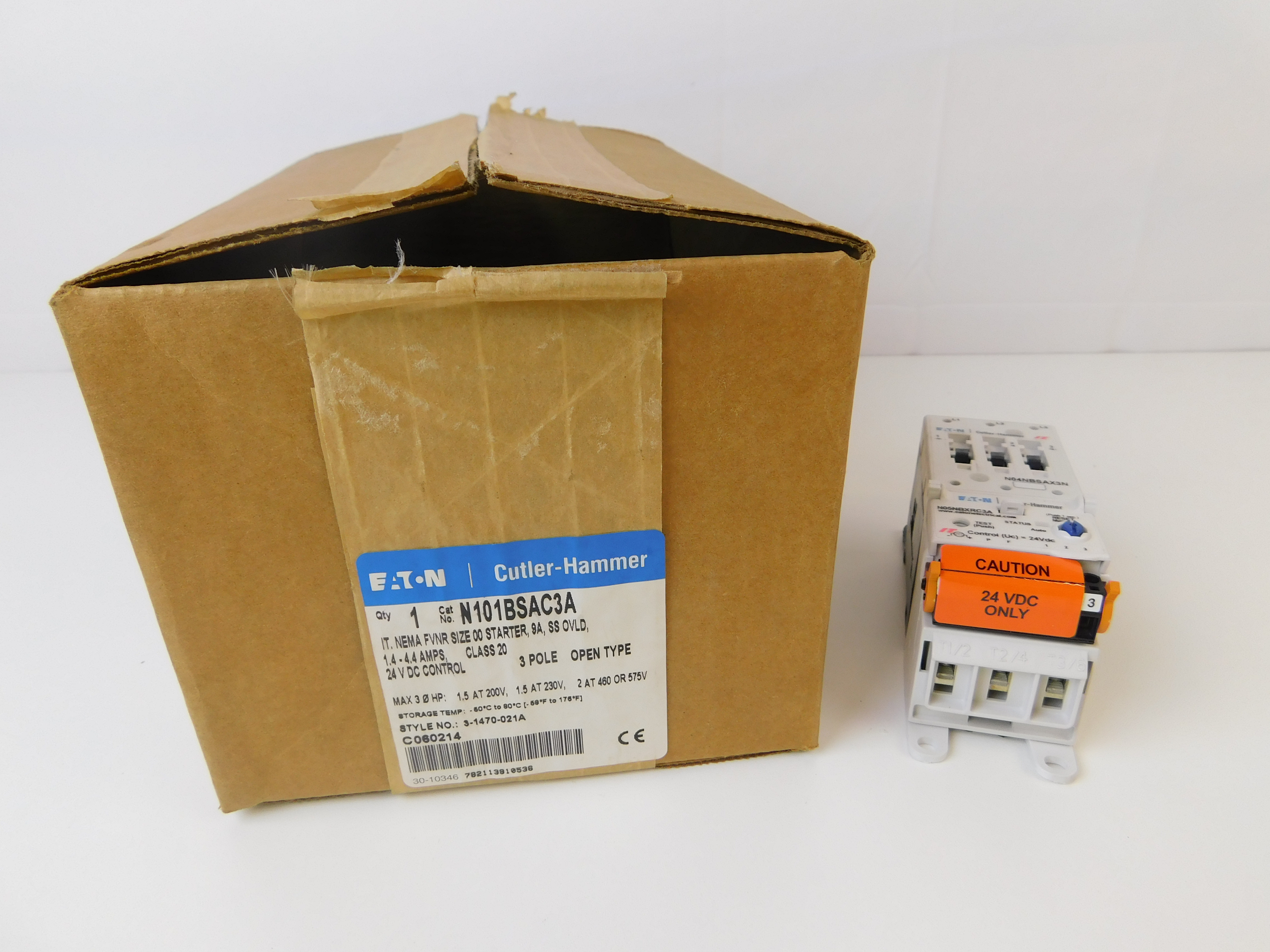 N101BSAC3A Eaton Non-Reversing Starters