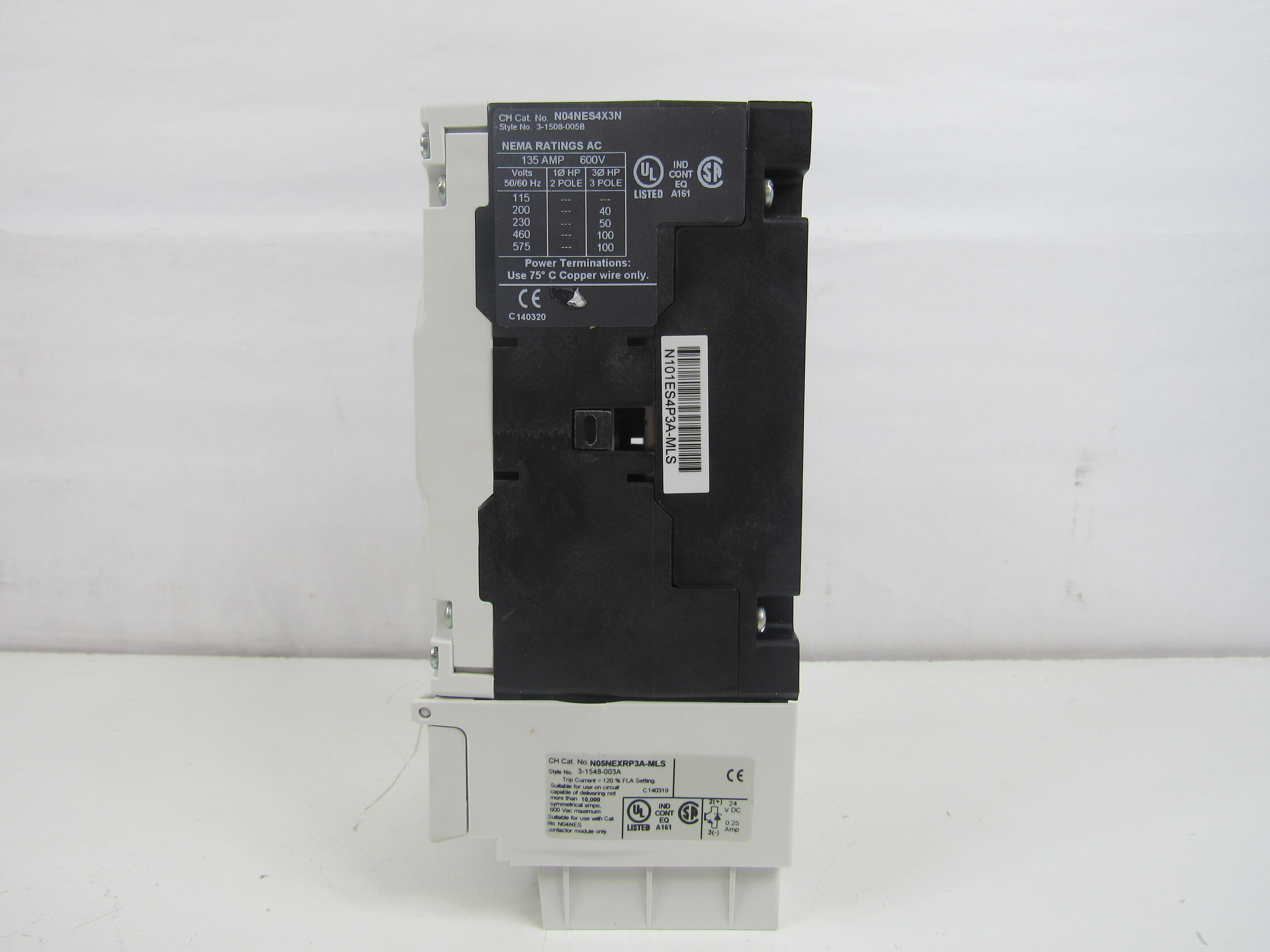 N101ES4P3A-MLS Eaton Combination Starters