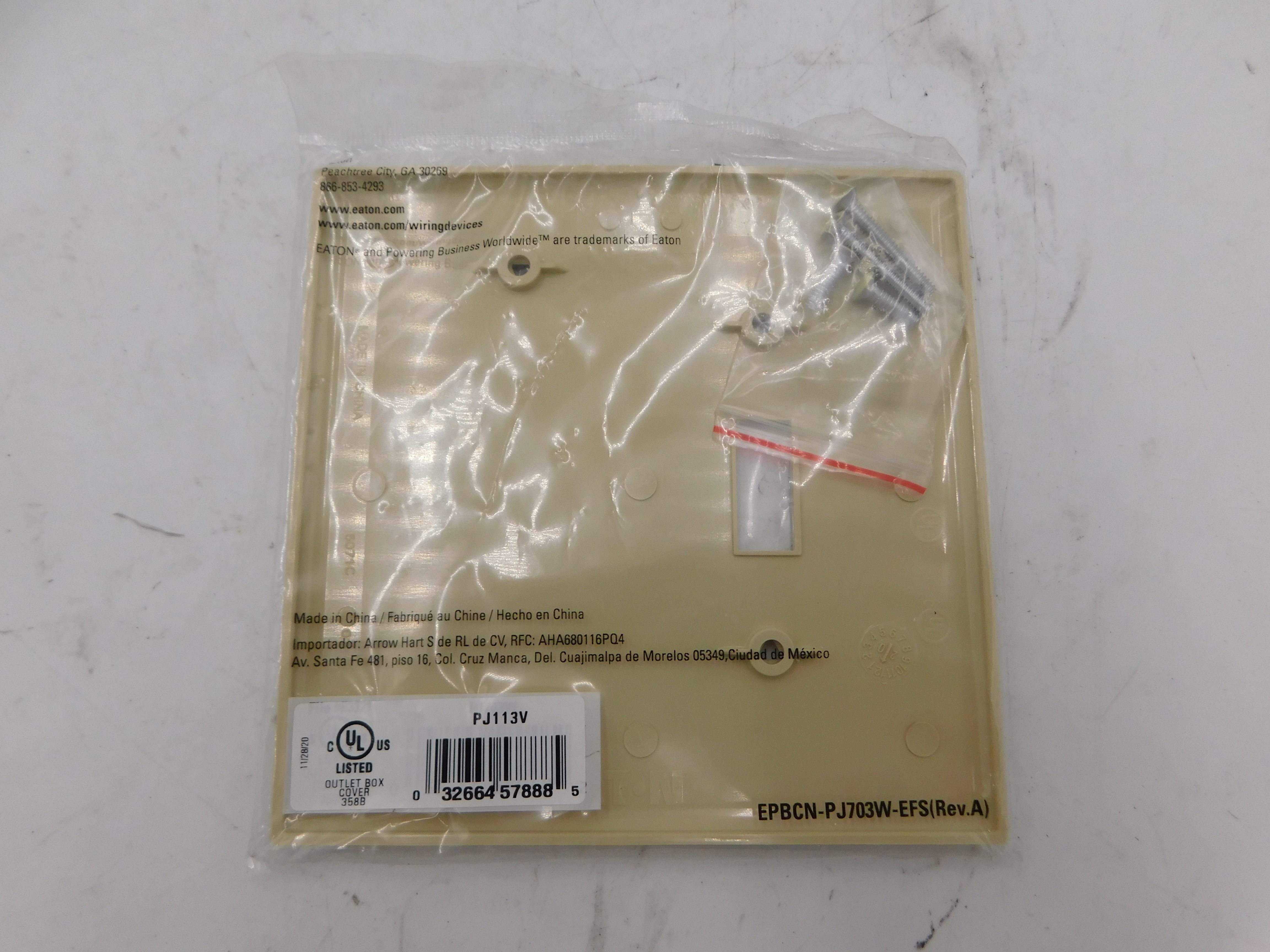 PJ113V Eaton Switch Accessories