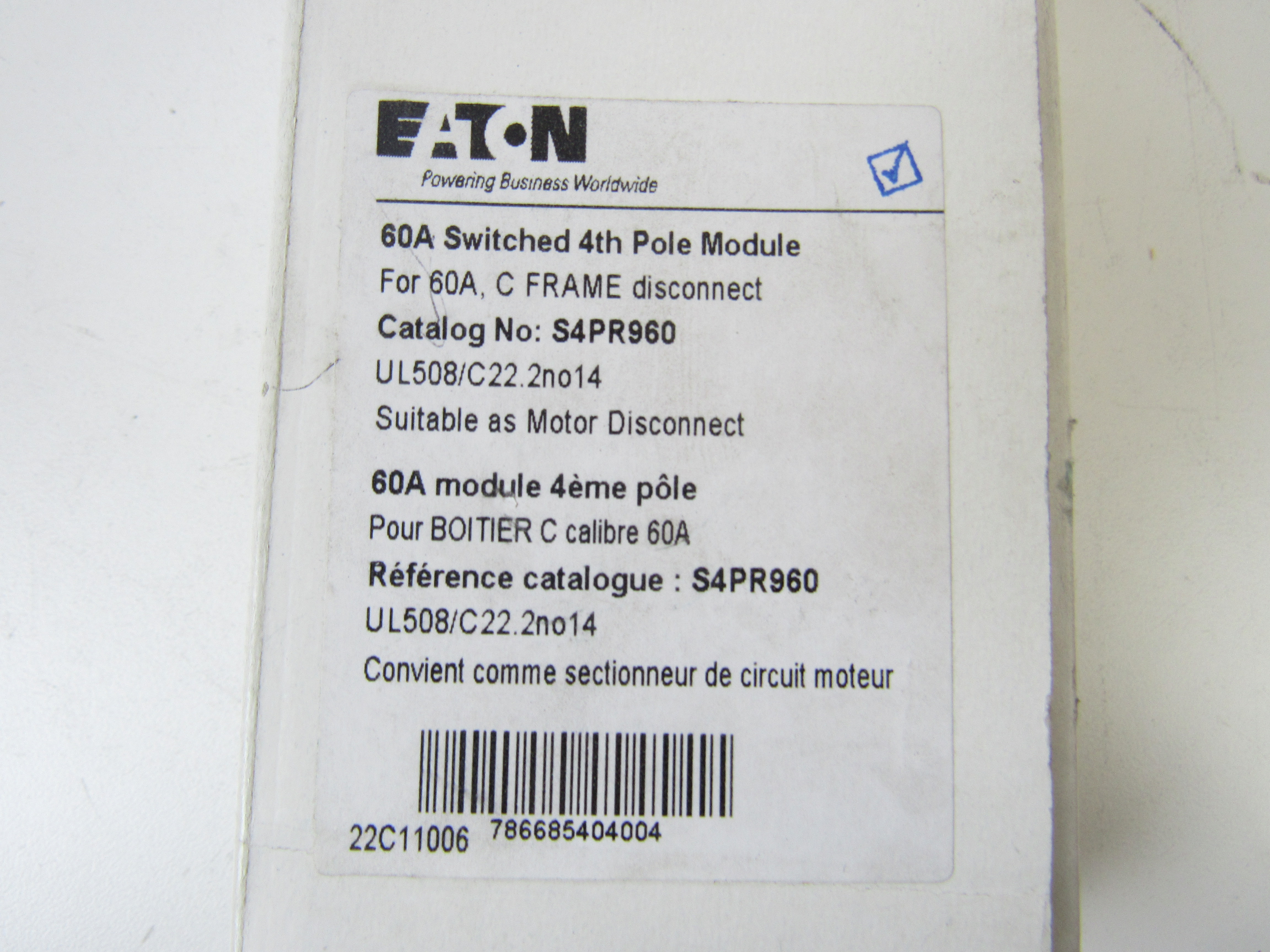 S4PR960 Eaton Rotary Switches