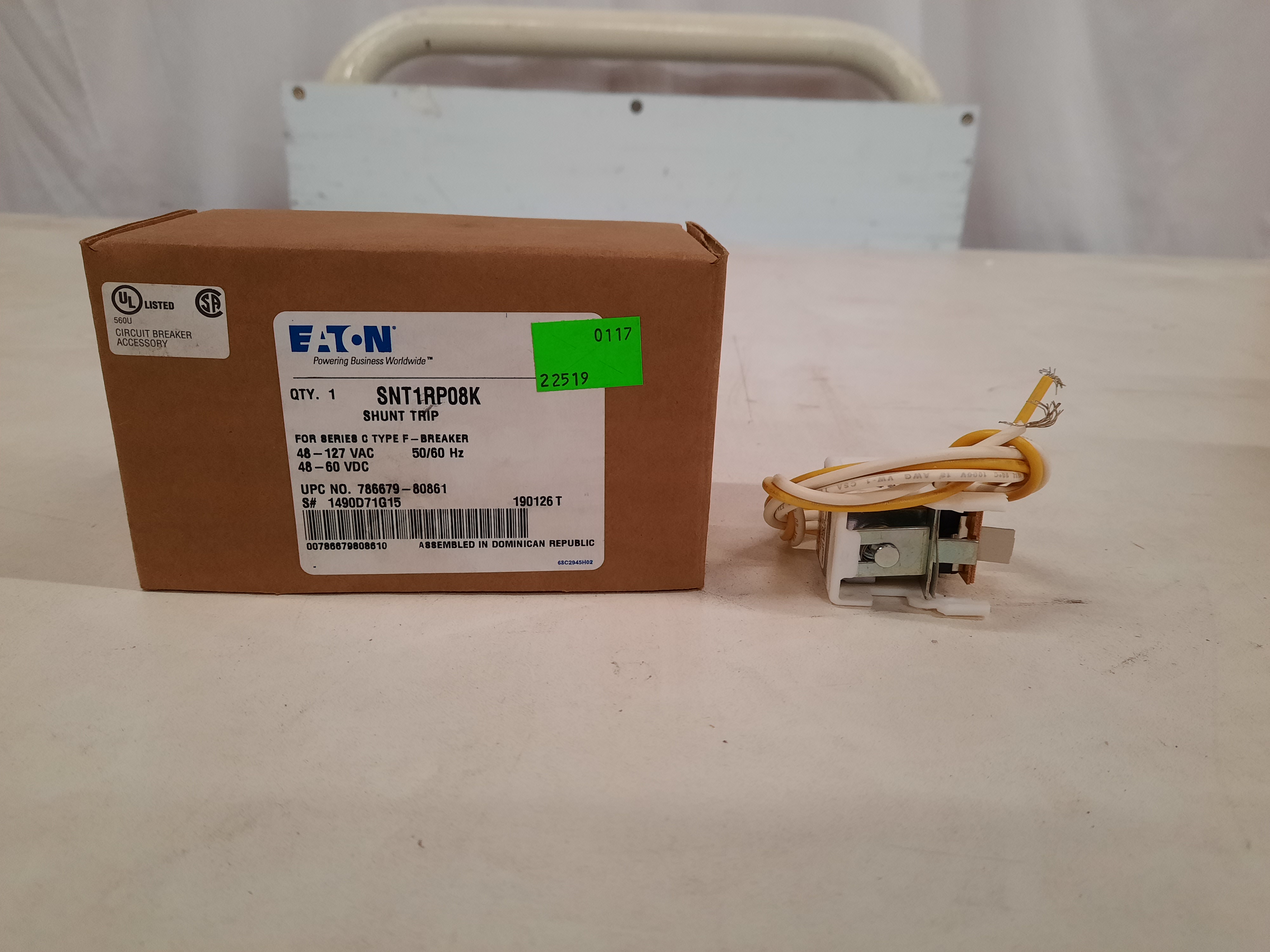 SNT1RP08K Eaton Shunt Trips