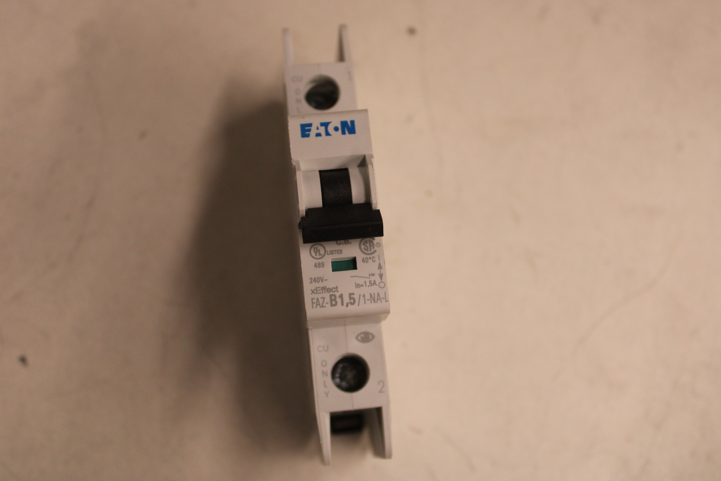 FAZ-B1.5/1-NA-L-SP Eaton Din Rail Mounted Circuit Breakers