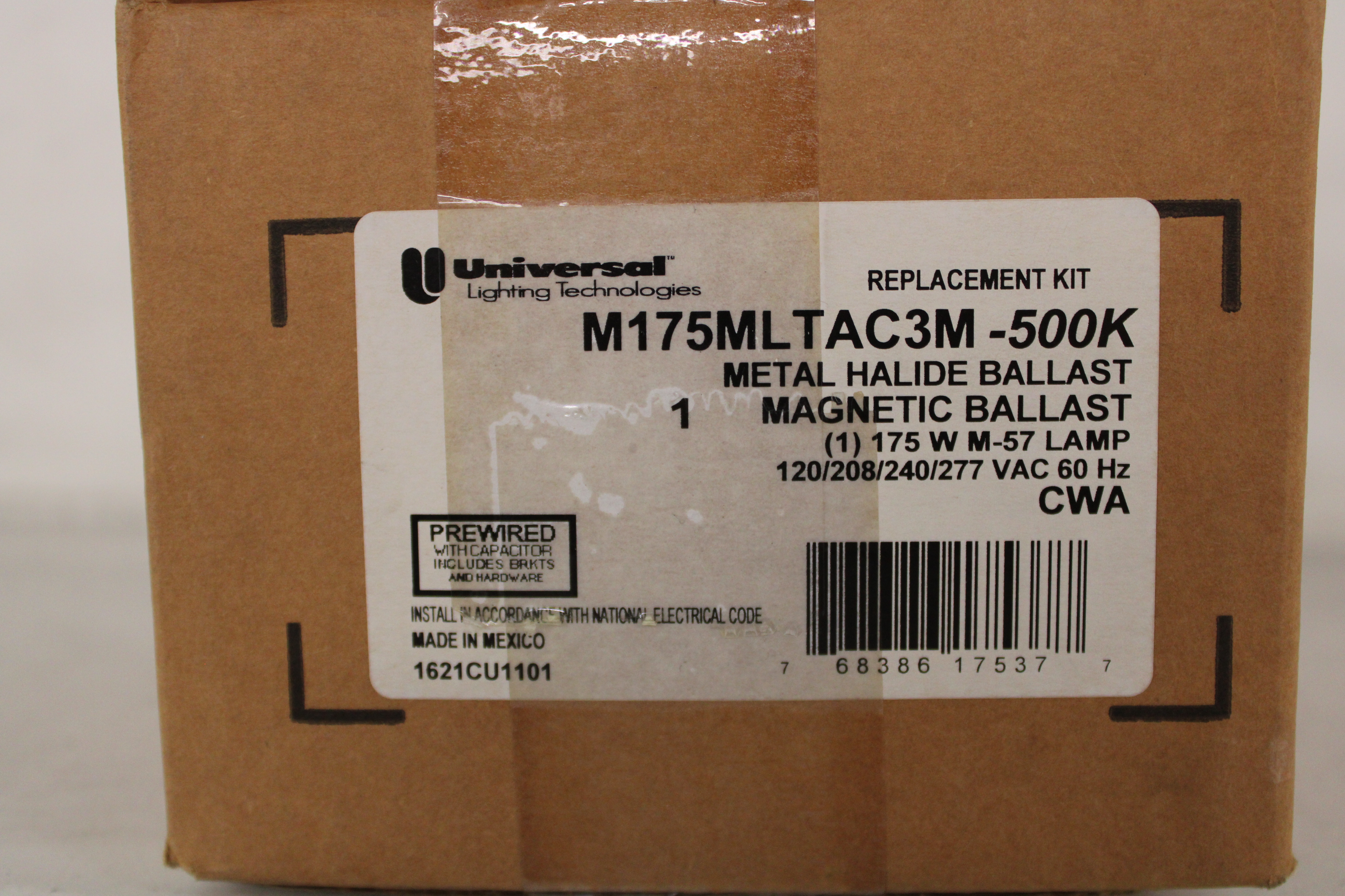 M175MLTAC3M500K Universal Lighting HID Ballasts