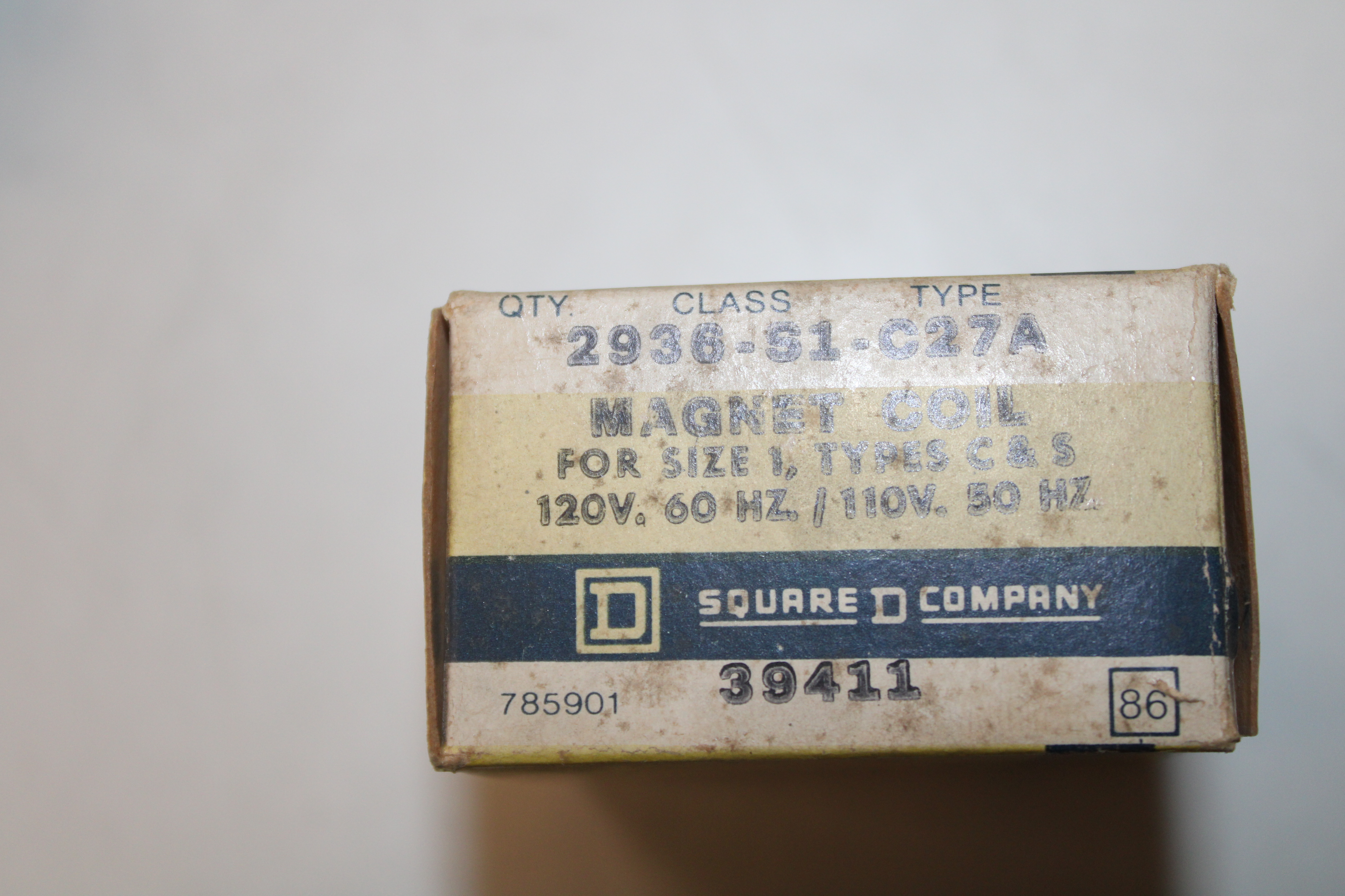 2936-S1-C27A Square D Starter and Contactor Accessories