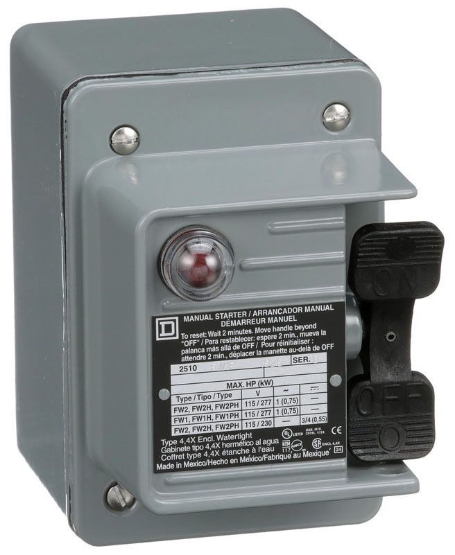 2510FW1P Square D Manual Starters