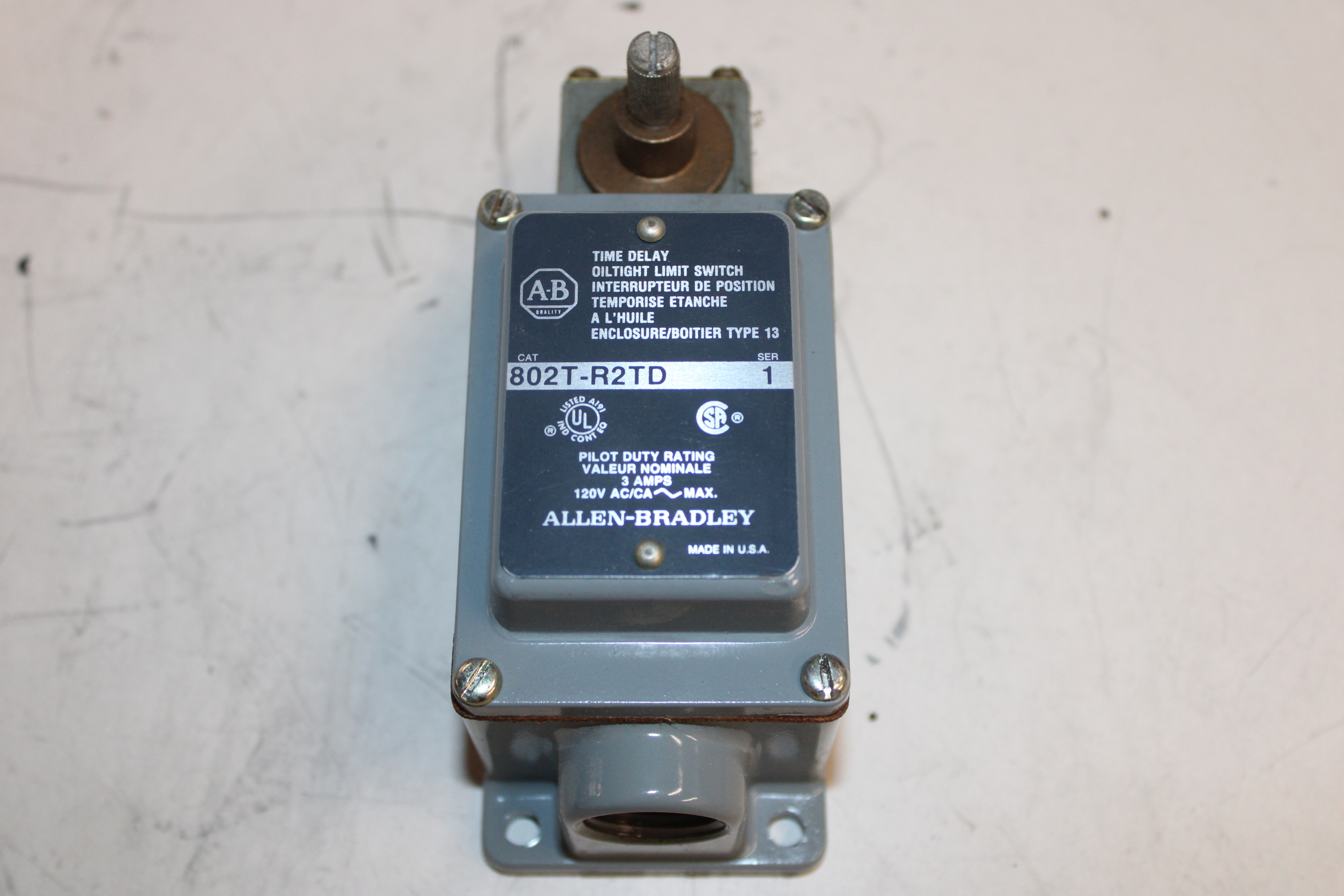 802T-R2TD Allen Bradley Limit Switches