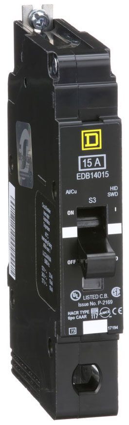 A1L120 Square D Miniature Circuit Breakers (MCBs)