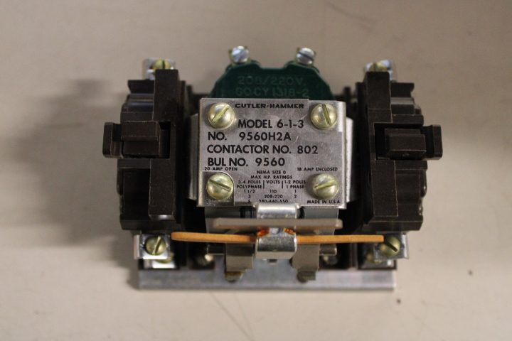 9560H2A Eaton Definite Purpose Contactors