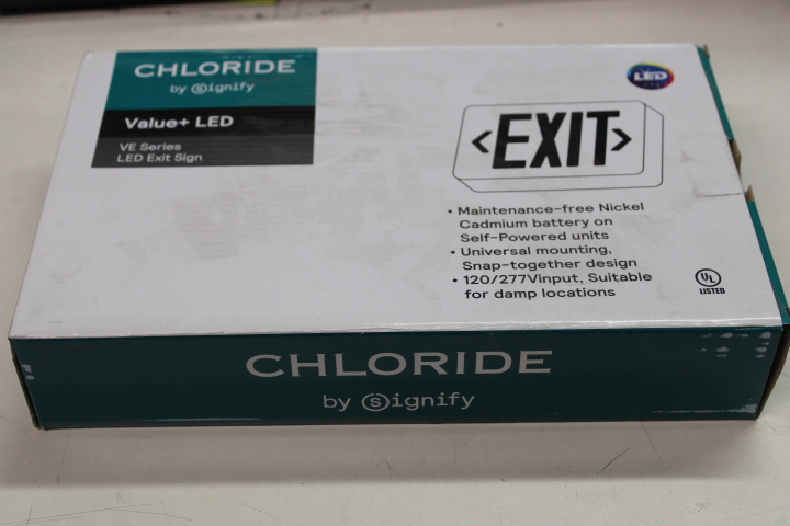 VERWEM Cloride Emergency Lighting and Signs