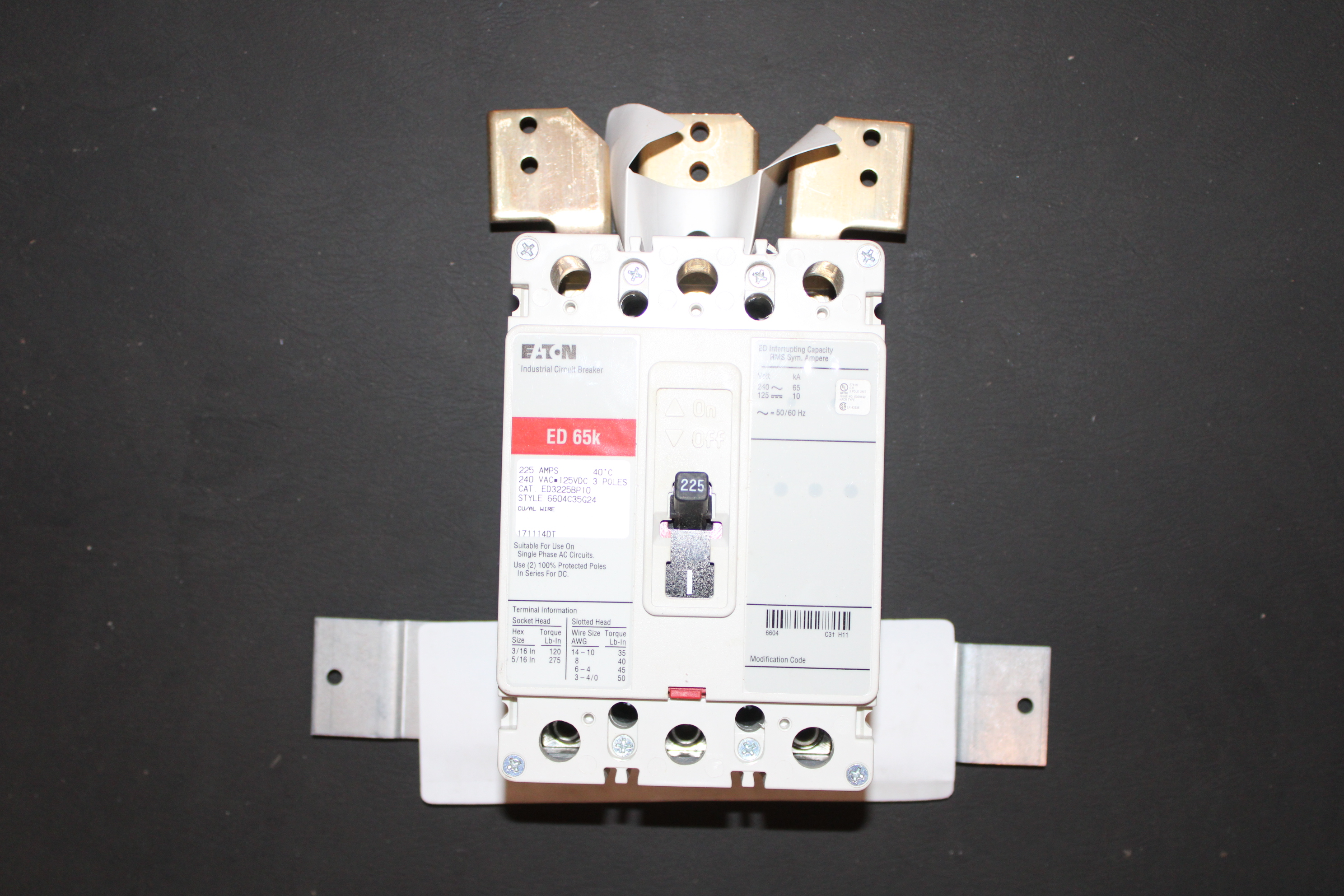 BKED225B Eaton Molded Case Breakers (MCCBs)