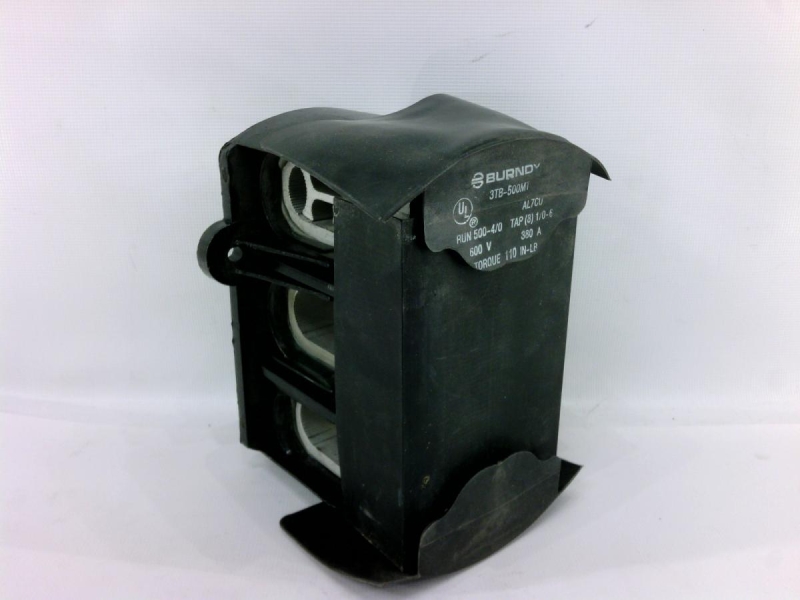 3-TB-500MT Burndy Power Blocks