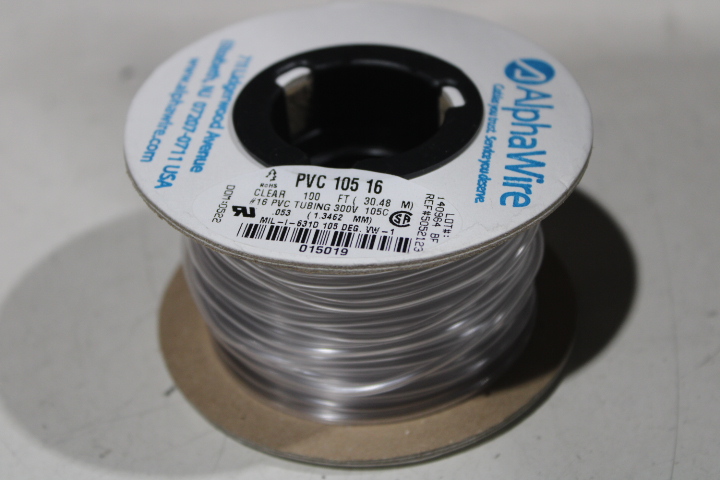 PVC10516 Alphawire Plastic and Rubber Tubing