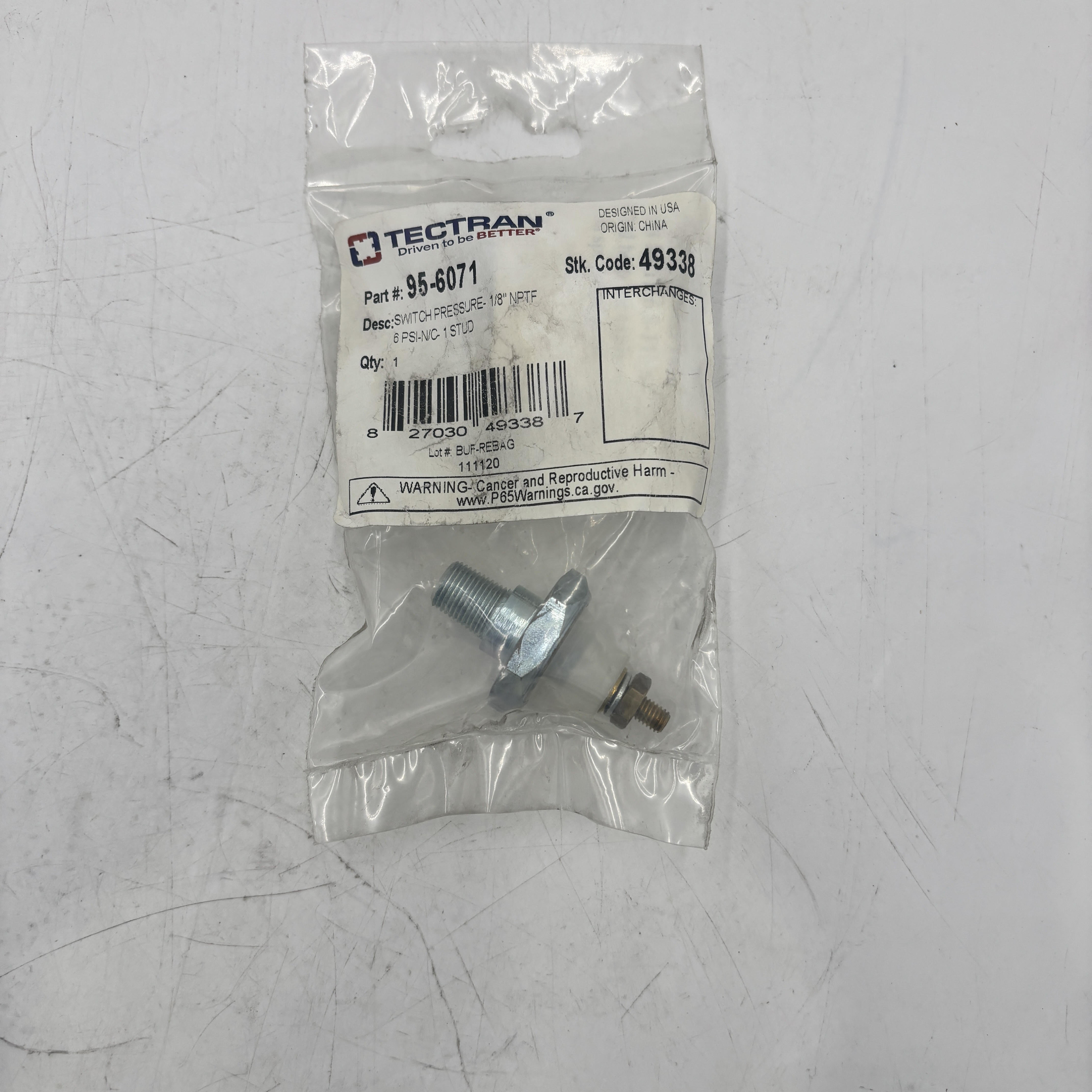 95-6071 TECTRAN Pressure and Temperature Control Valves