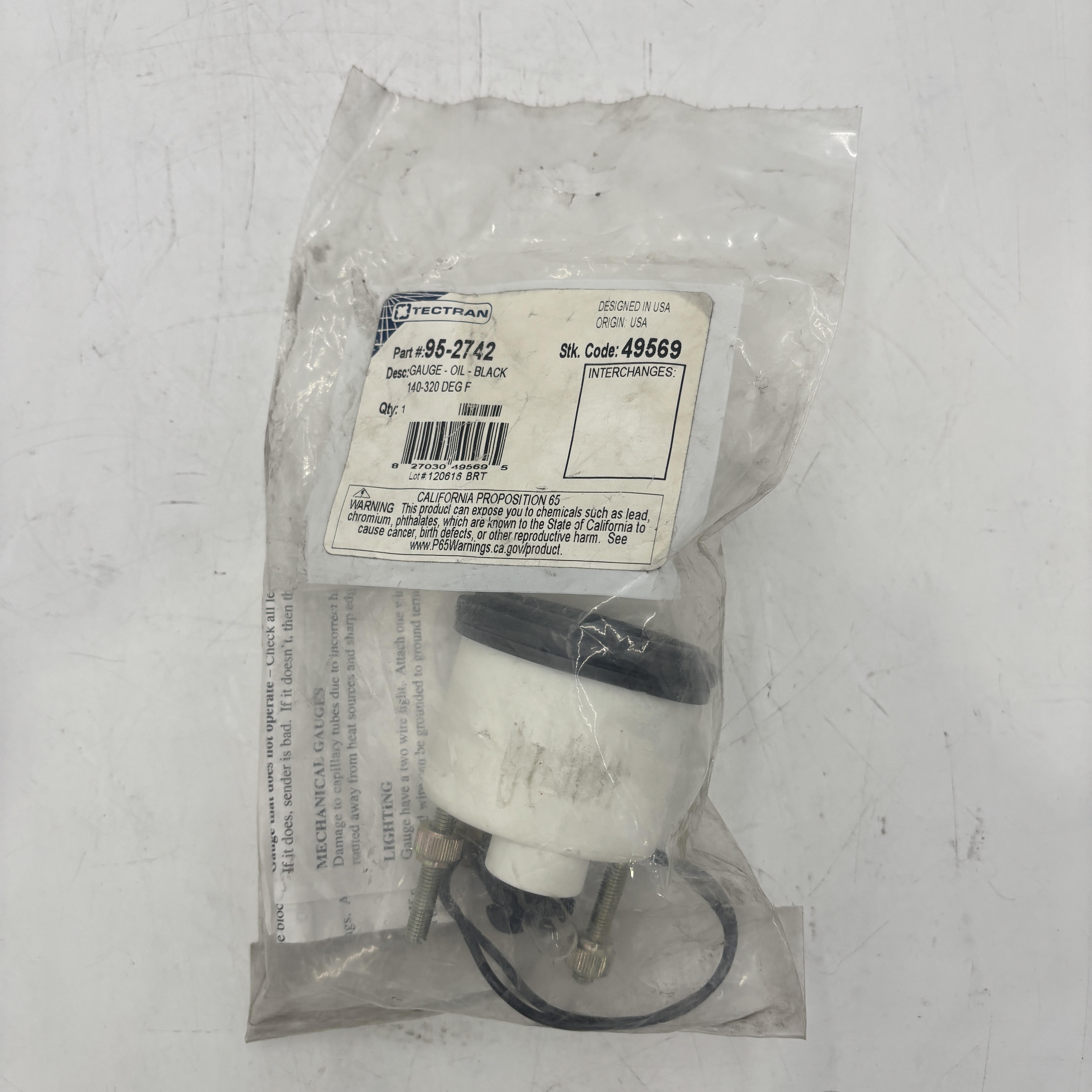 95-2742 TECTRAN Pressure and Temperature Control Valves