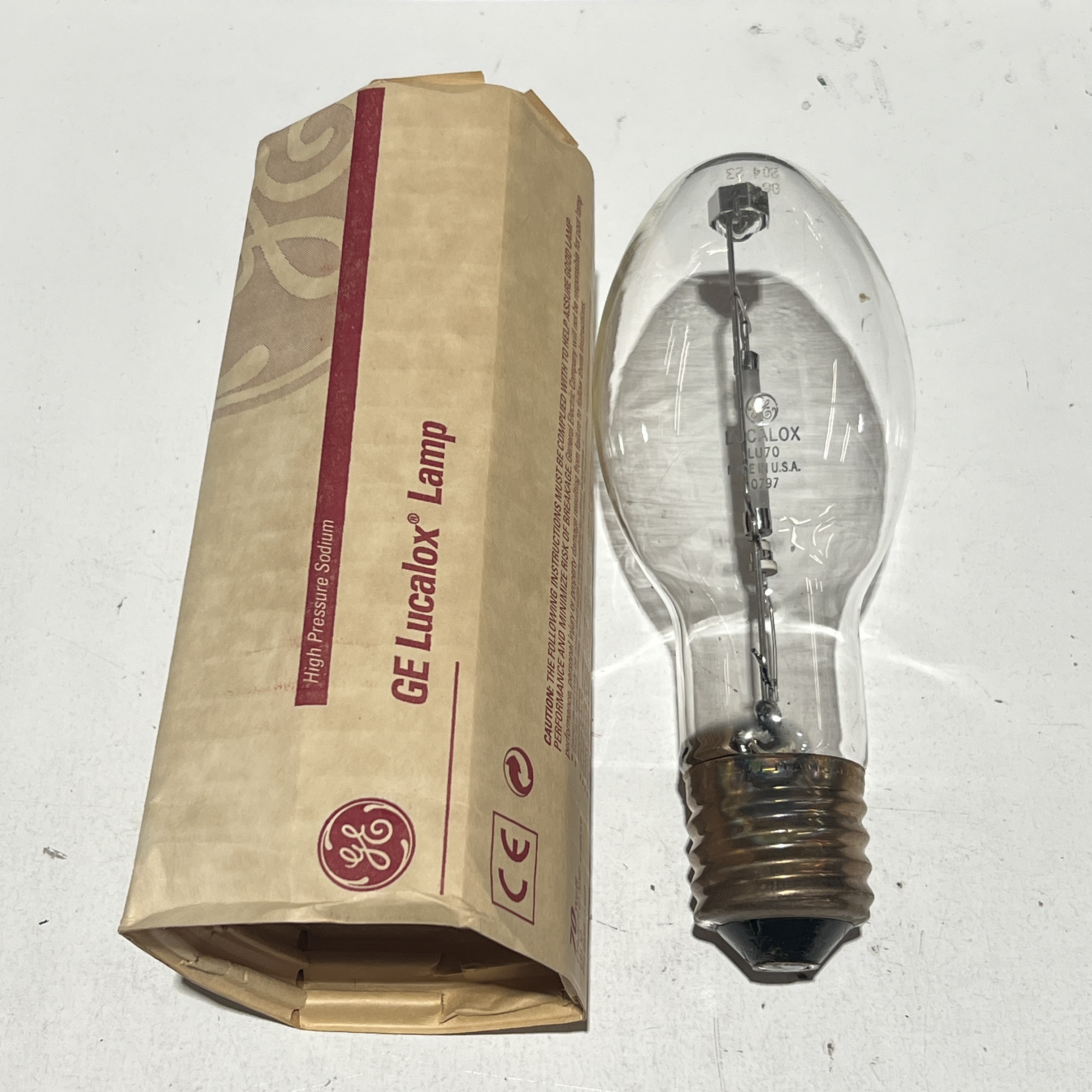 LU70 GE HID and Halogen Bulbs
