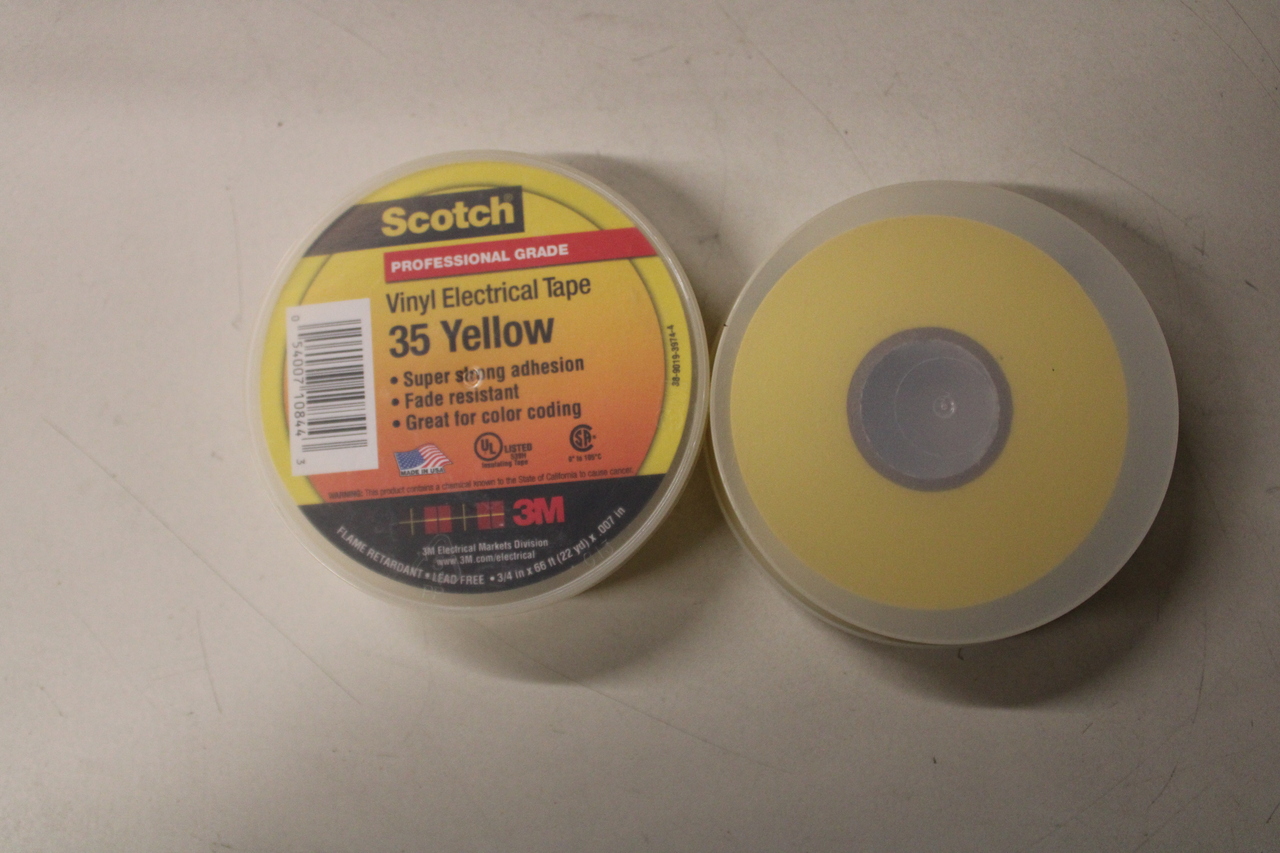 35-3/4X66FT-YL 3M Tape and Tags